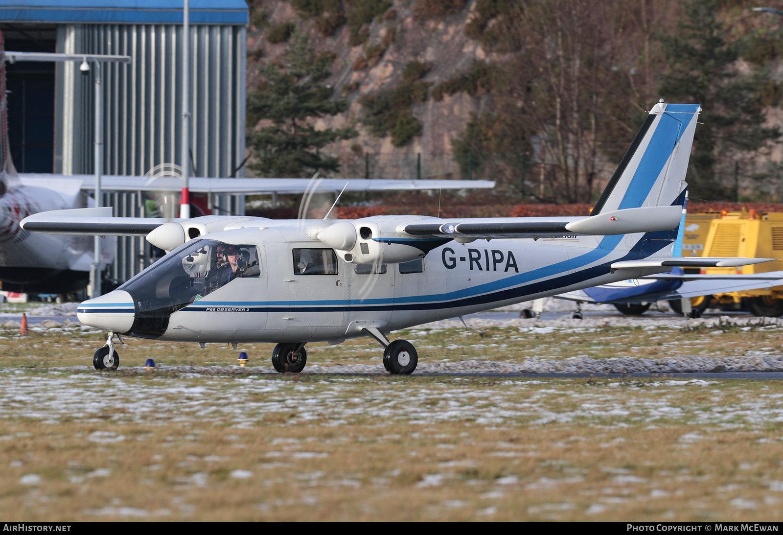 Aircraft Photo of G-RIPA | Vulcanair P-68 Observer 2 | Ravenair | AirHistory.net #530547