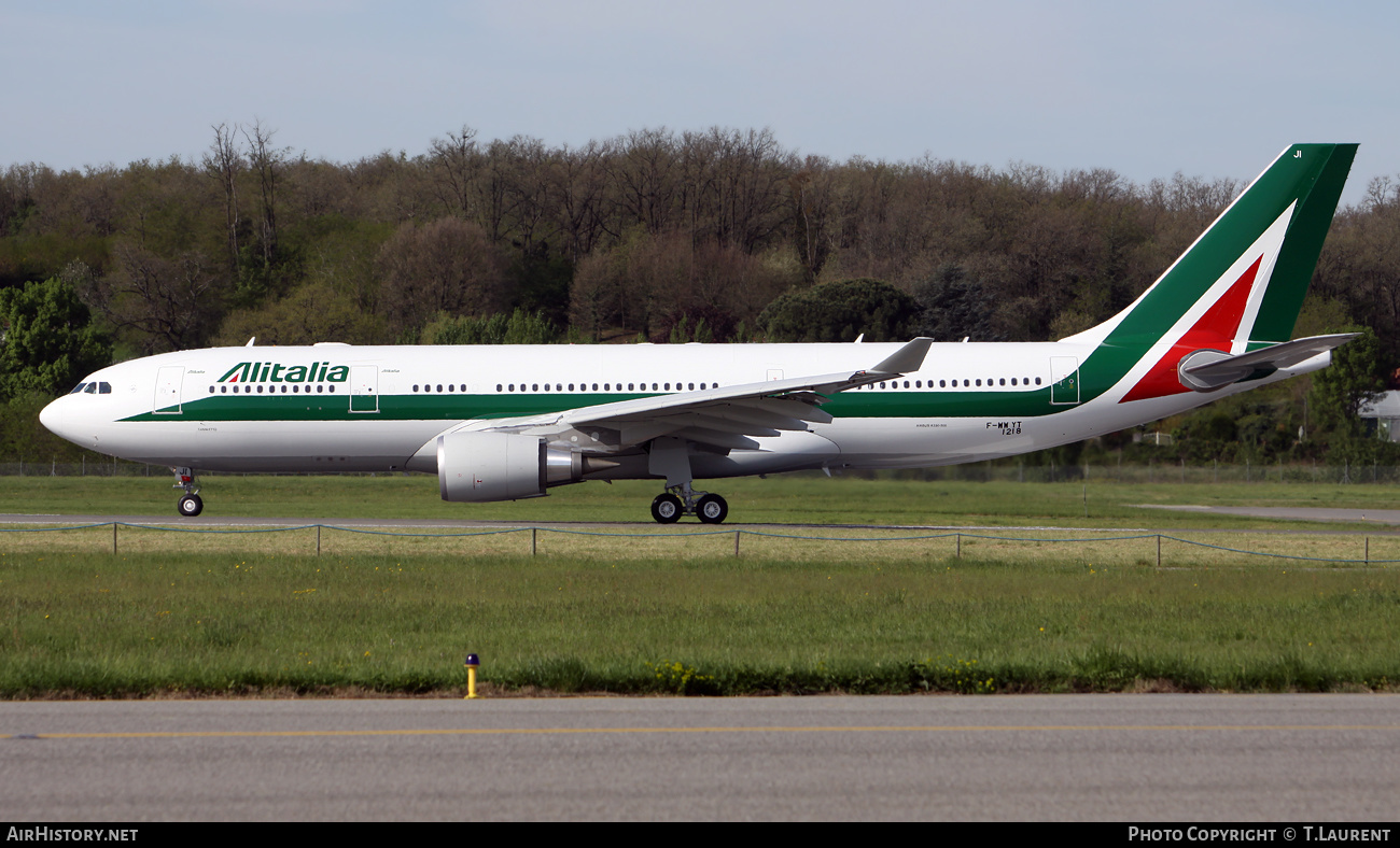 Aircraft Photo of F-WWYT | Airbus A330-202 | Alitalia | AirHistory.net #530556