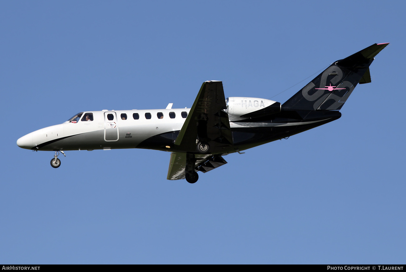 Aircraft Photo of F-HAGA | Cessna 525B CitationJet CJ3 | Smart Aviation | AirHistory.net #530561