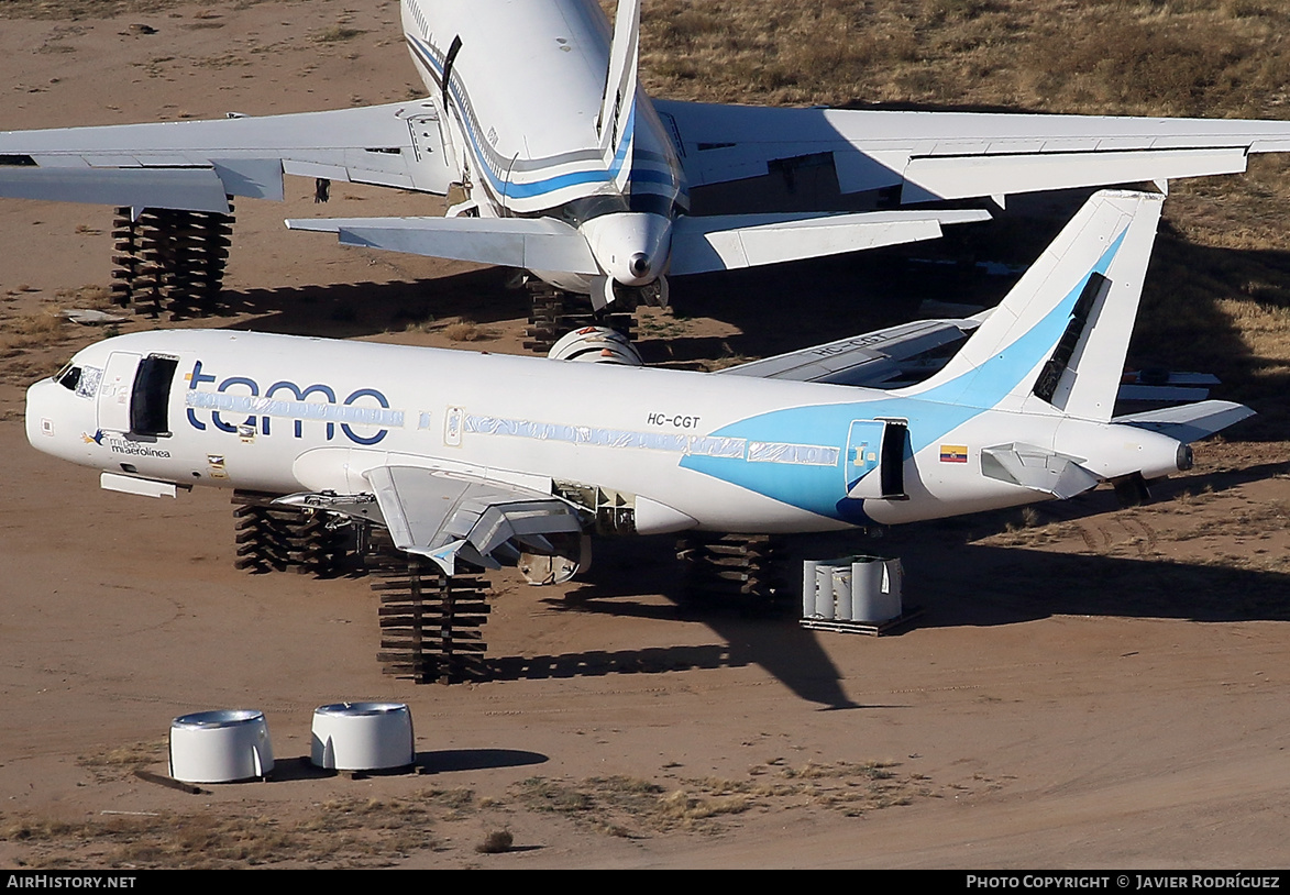 Aircraft Photo of HC-CGT | Airbus A319-132 | TAME Línea Aérea del Ecuador | AirHistory.net #530565