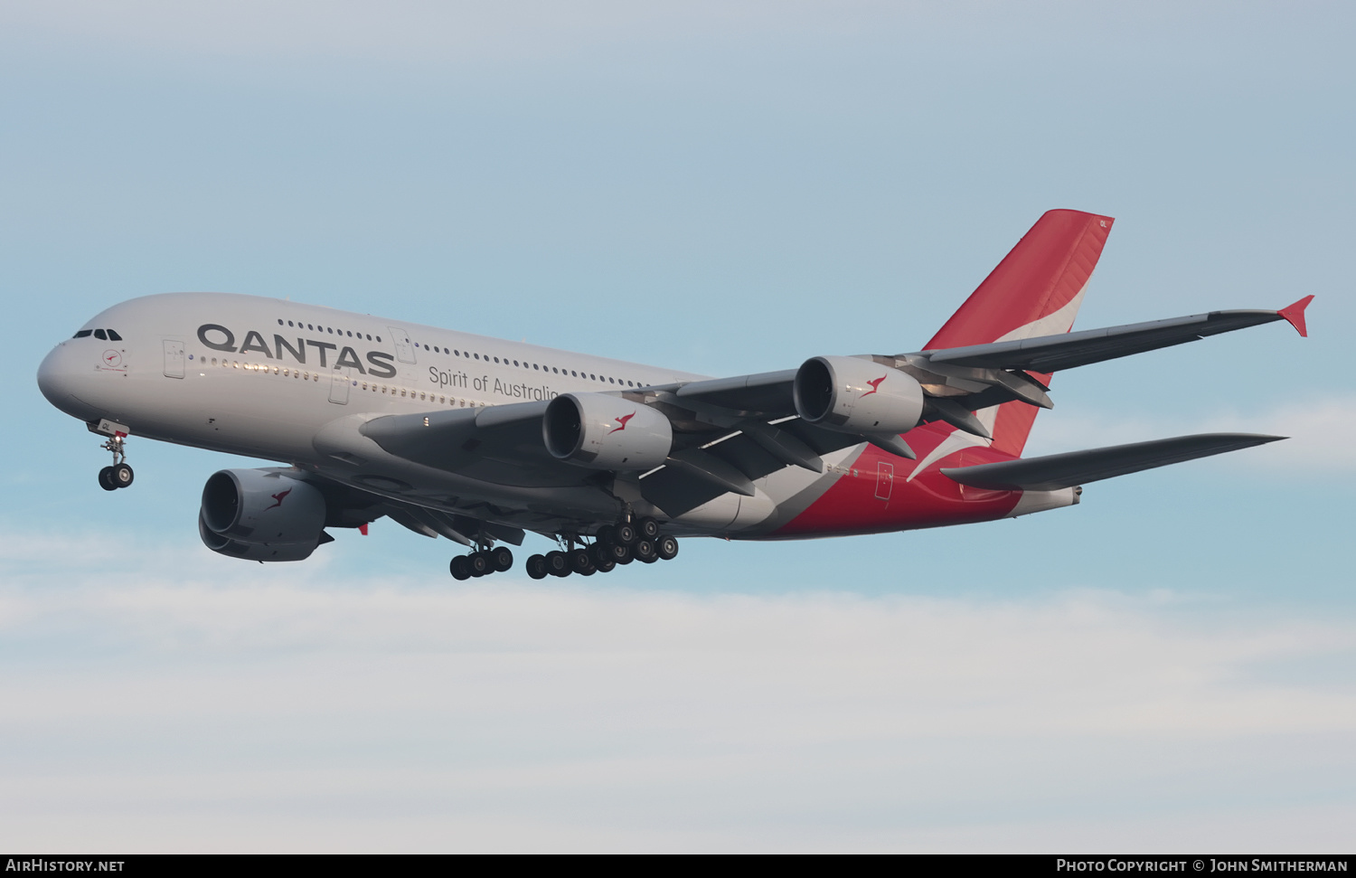 Aircraft Photo of VH-OQL | Airbus A380-842 | Qantas | AirHistory.net #530567