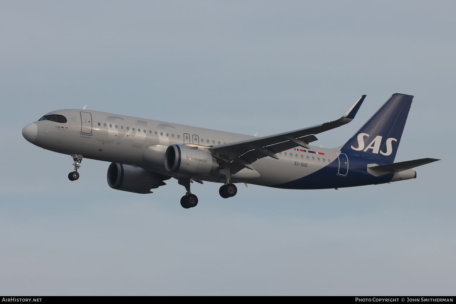 Aircraft Photo of EI-SIO | Airbus A320-251N | Scandinavian Airlines - SAS | AirHistory.net #530576