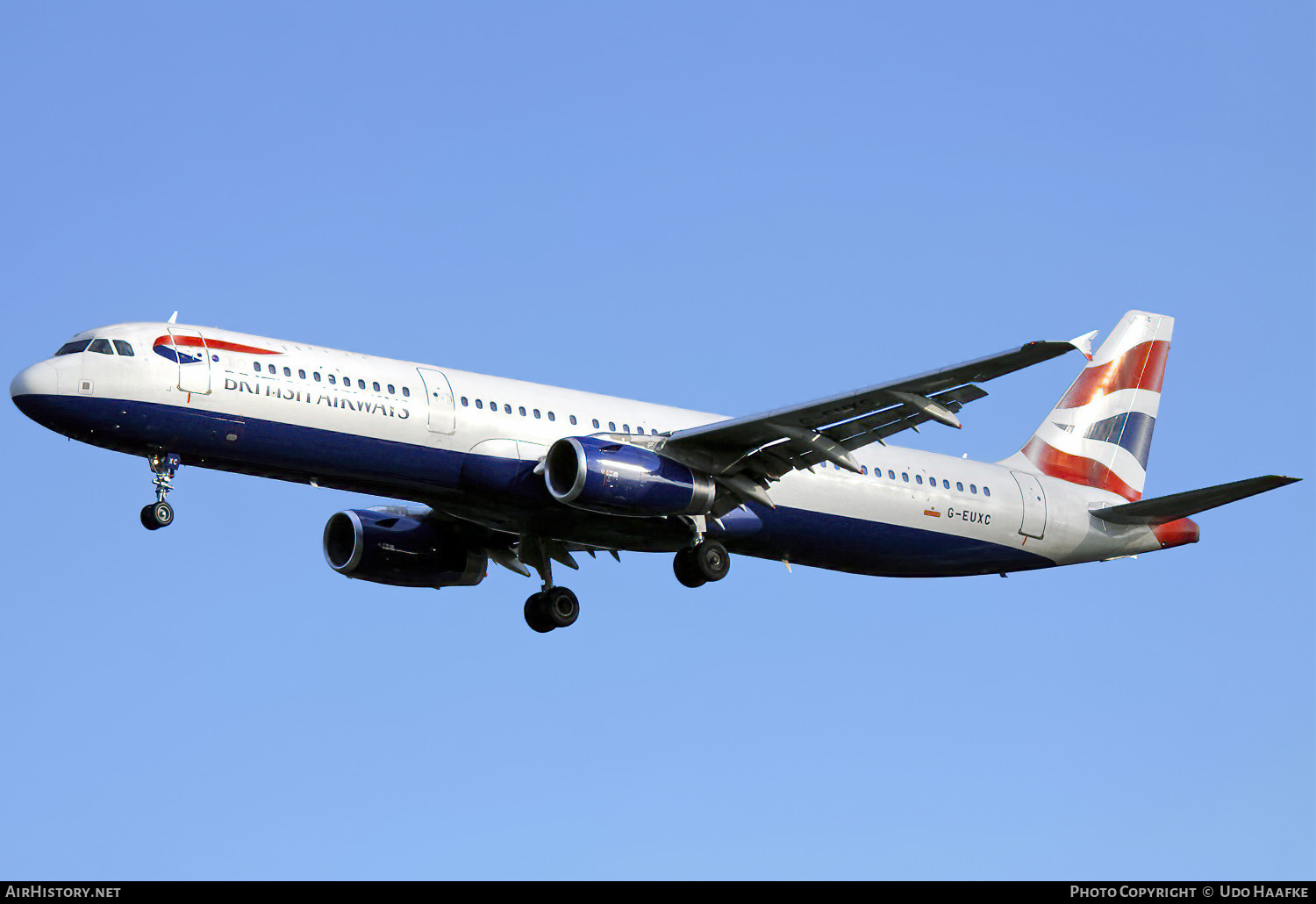 Aircraft Photo of G-EUXC | Airbus A321-231 | British Airways ...