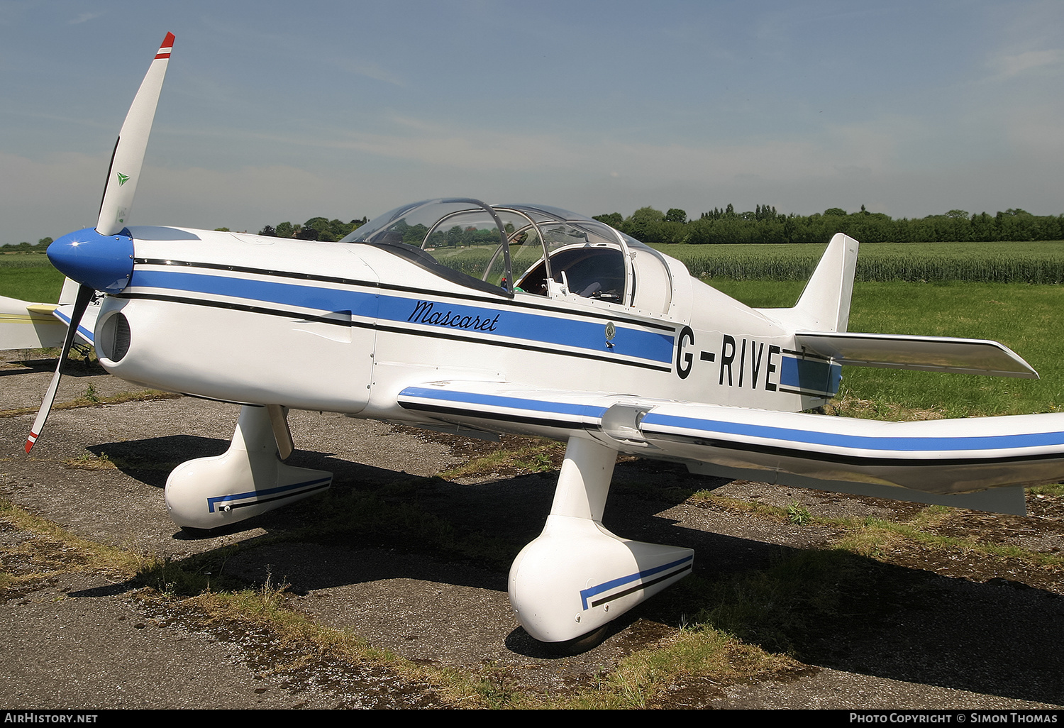 Aircraft Photo of G-RIVE | Jodel D-153 Mascaret | AirHistory.net #530592