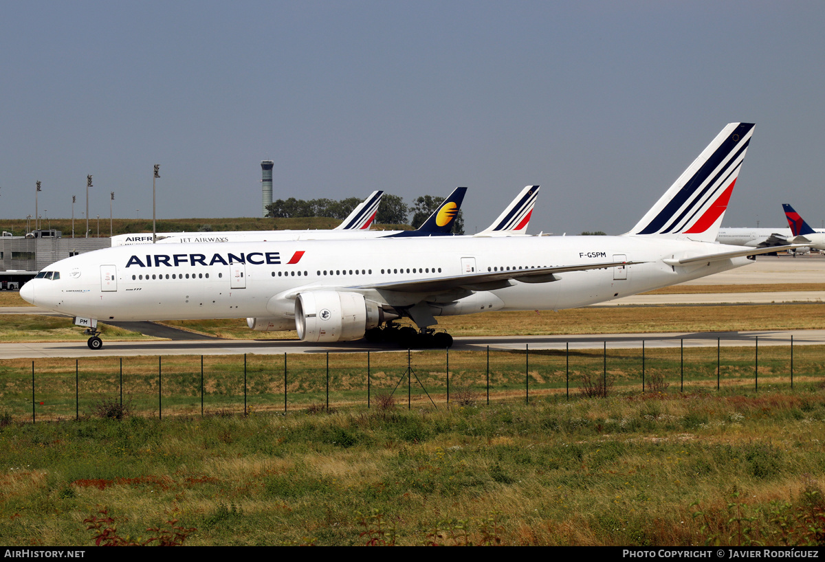 Aircraft Photo of F-GSPM | Boeing 777-228/ER | Air France | AirHistory.net #530593
