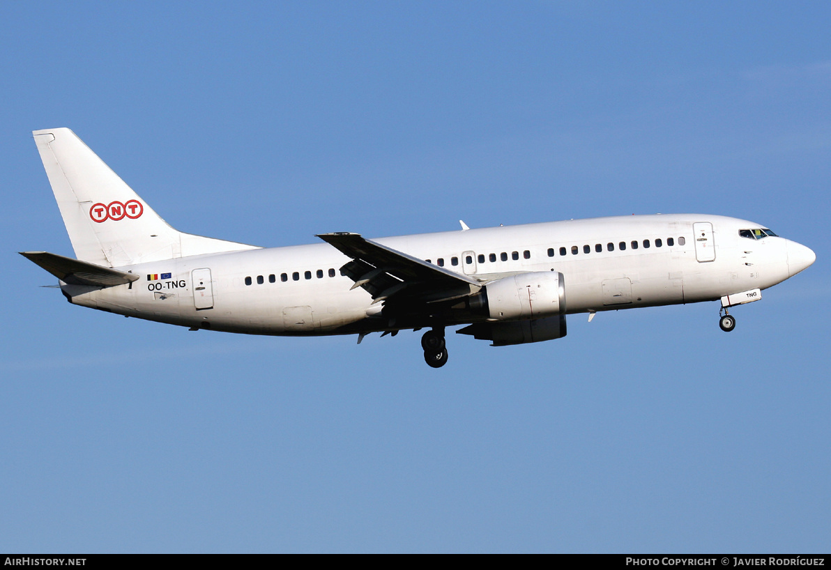 Aircraft Photo of OO-TNG | Boeing 737-3Y0(QC) | TNT Airways | AirHistory.net #530594