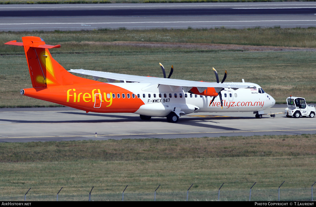 Aircraft Photo of F-WWEX | ATR ATR-72-500 (ATR-72-212A) | Firefly | AirHistory.net #530604