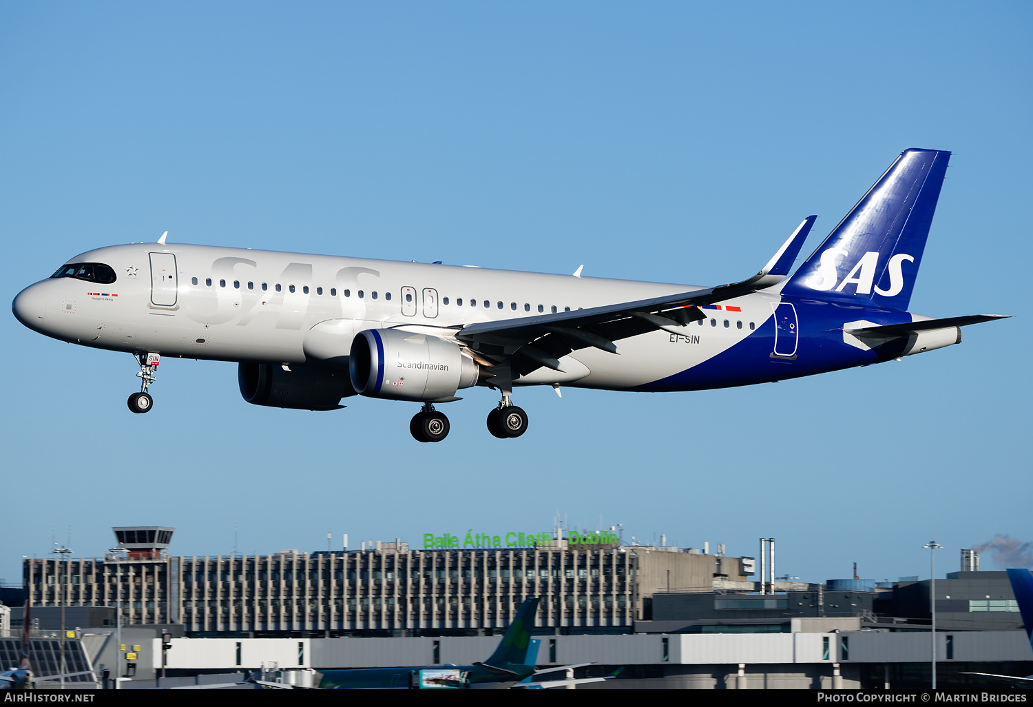 Aircraft Photo of EI-SIN | Airbus A320-251N | Scandinavian Airlines - SAS | AirHistory.net #530611