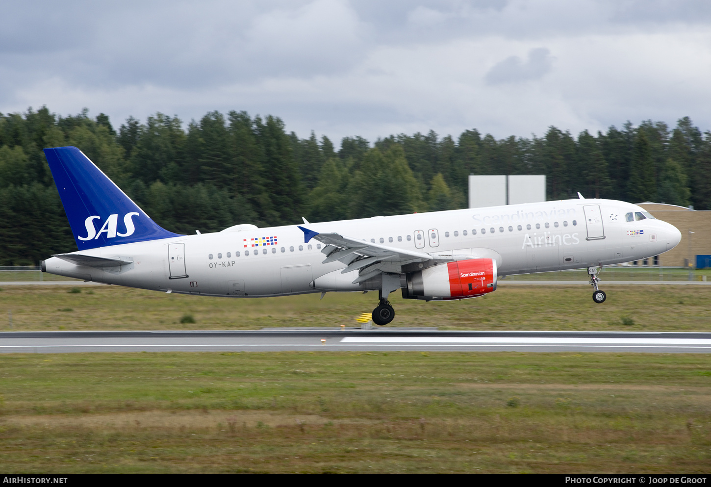 Aircraft Photo of OY-KAP | Airbus A320-232 | Scandinavian Airlines - SAS | AirHistory.net #530615