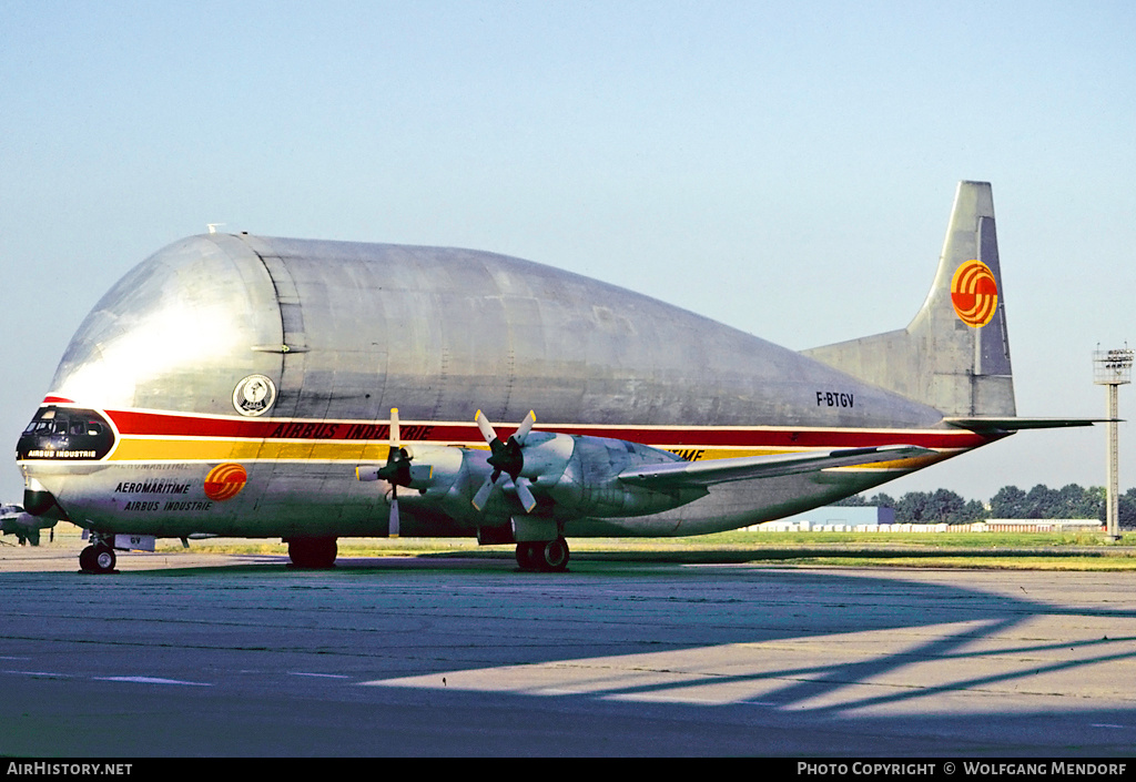 Aircraft Photo of F-BTGV | Aero Spacelines 377SGT Super Guppy Turbine | Aéromaritime | AirHistory.net #530622