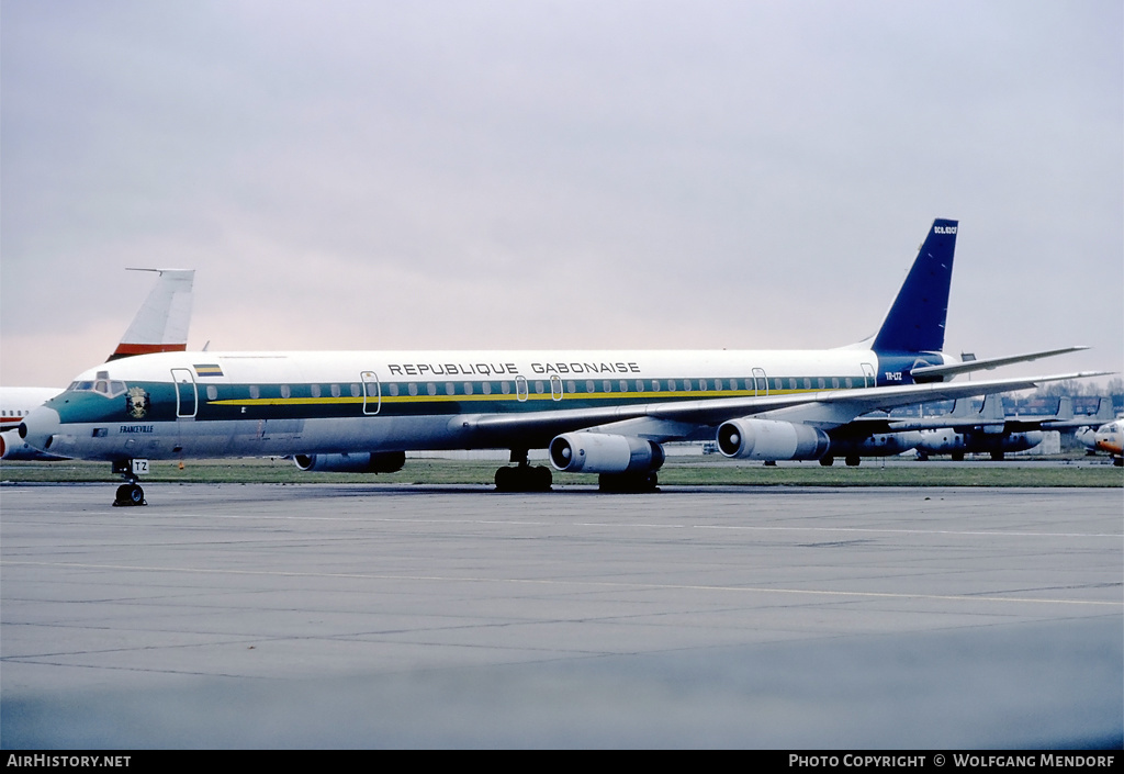 Aircraft Photo of TR-LTZ | McDonnell Douglas DC-8-63CF | République Gabonaise | AirHistory.net #530625