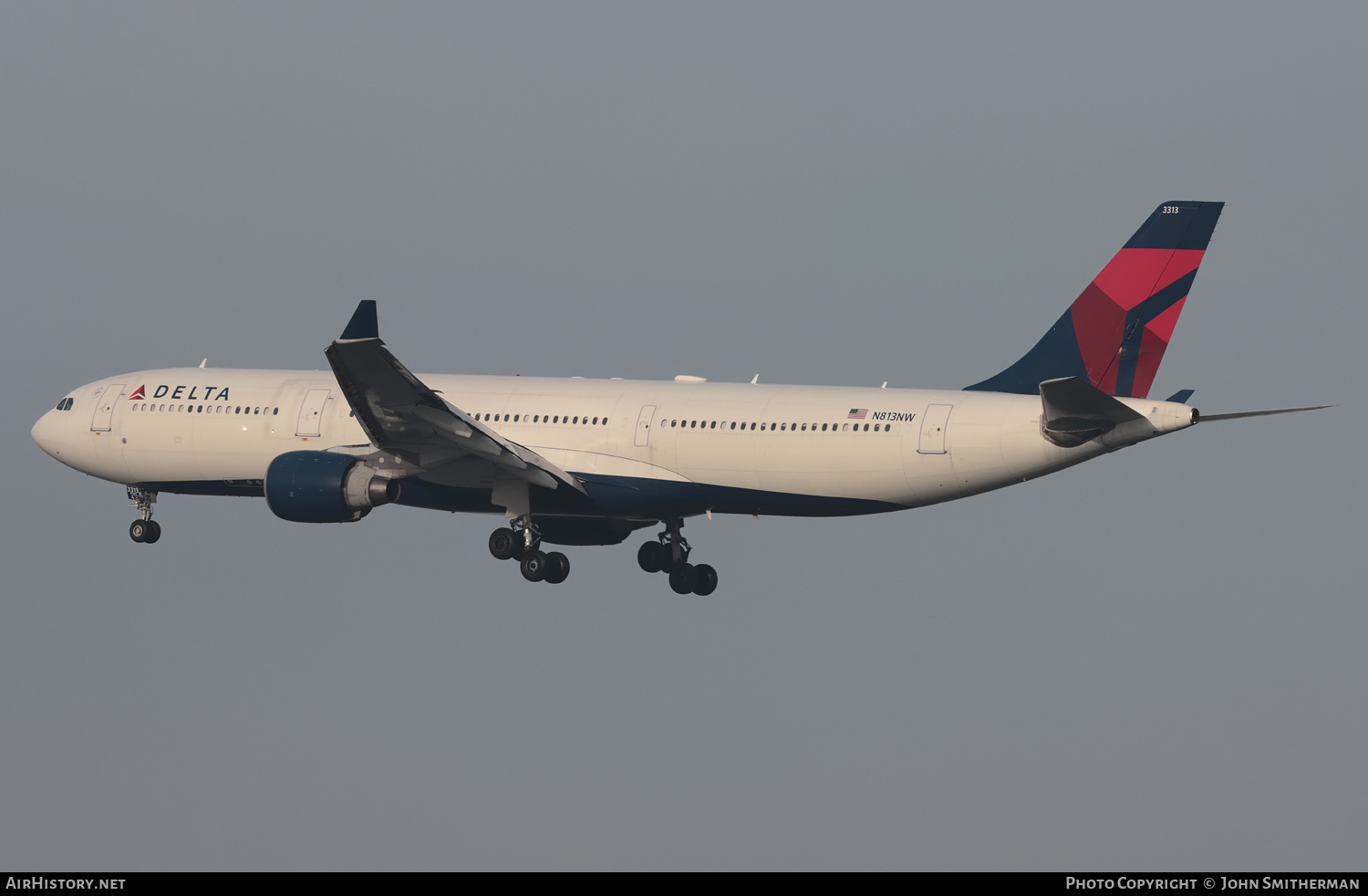 Aircraft Photo of N813NW | Airbus A330-323 | Delta Air Lines | AirHistory.net #530627