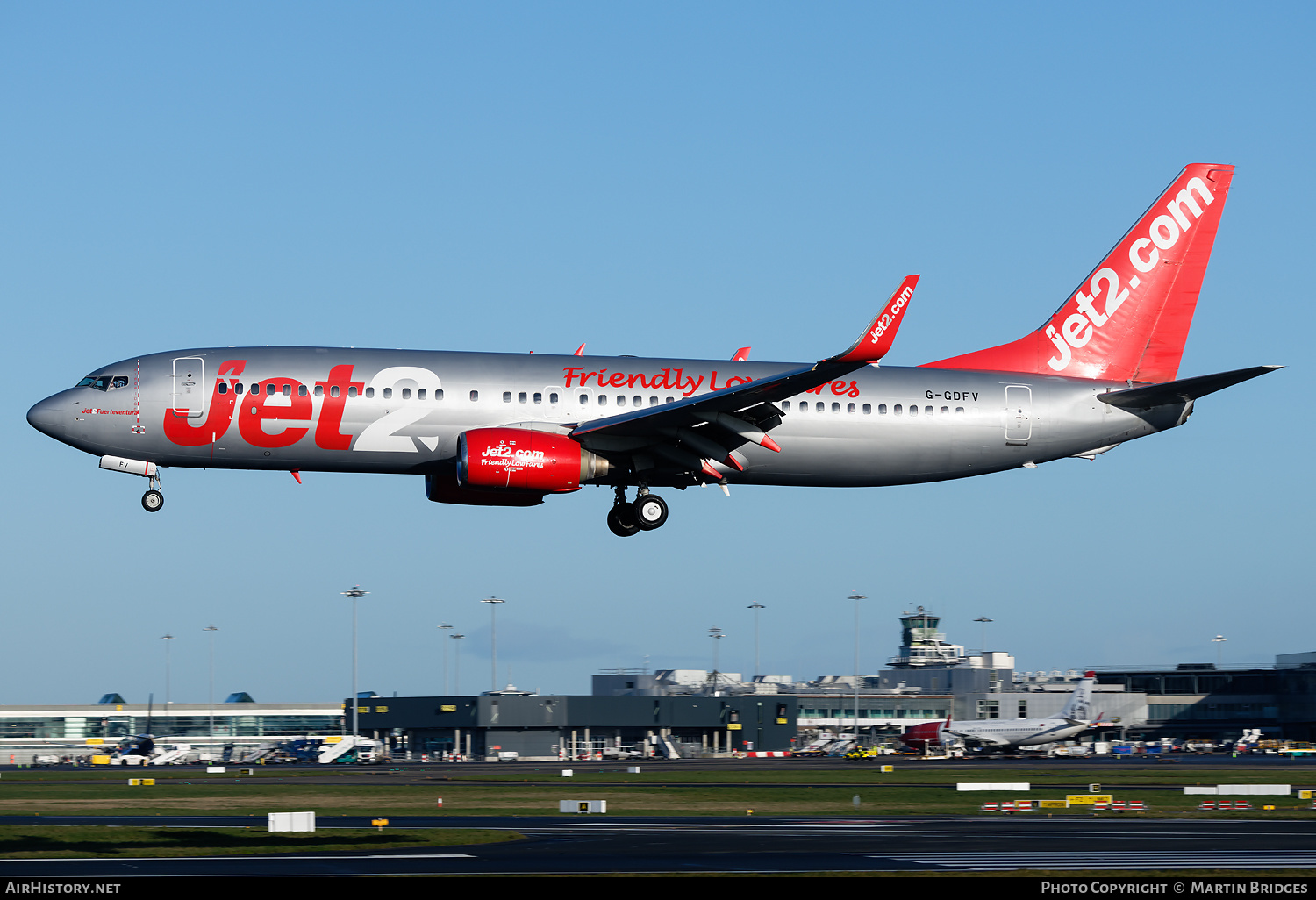 Aircraft Photo of G-GDFV | Boeing 737-85F | Jet2 | AirHistory.net #530631