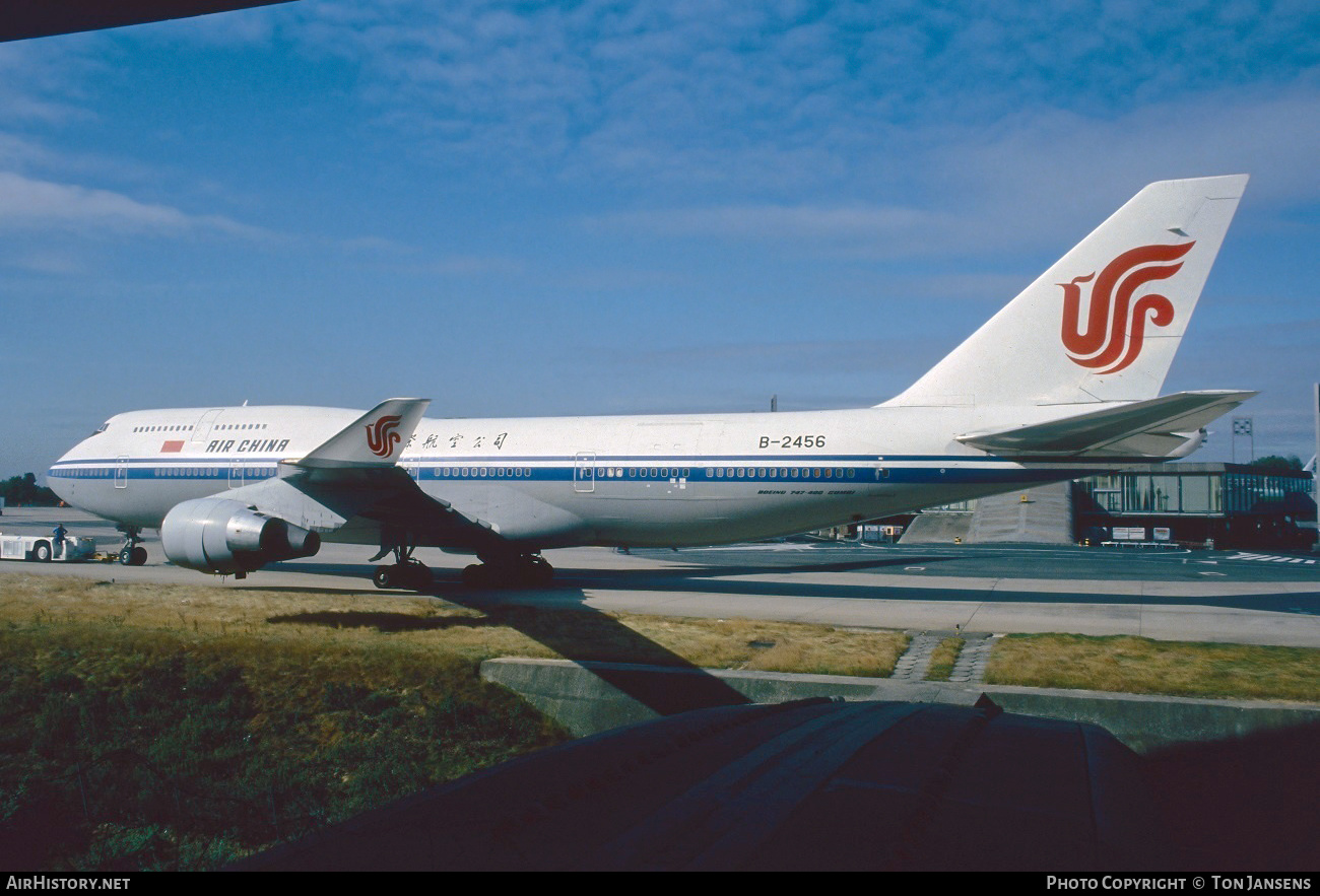 Aircraft Photo of B-2456 | Boeing 747-4J6 | Air China | AirHistory.net #530636