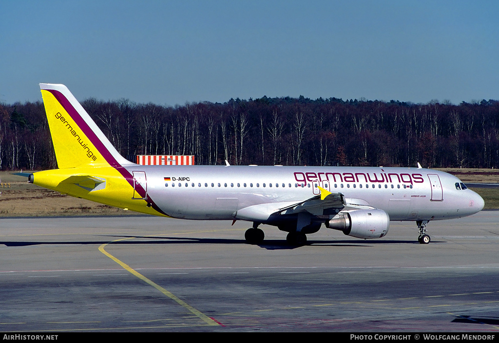 Aircraft Photo of D-AIPC | Airbus A320-211 | Germanwings | AirHistory.net #530649