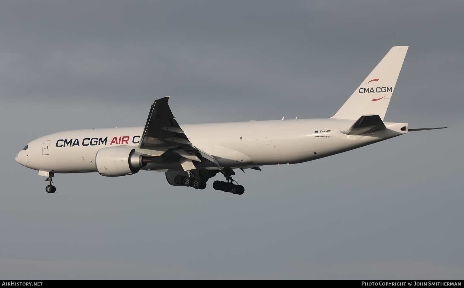Aircraft Photo of F-HMRF | Boeing 777-F | CMA CGM Air Cargo | AirHistory.net #530652