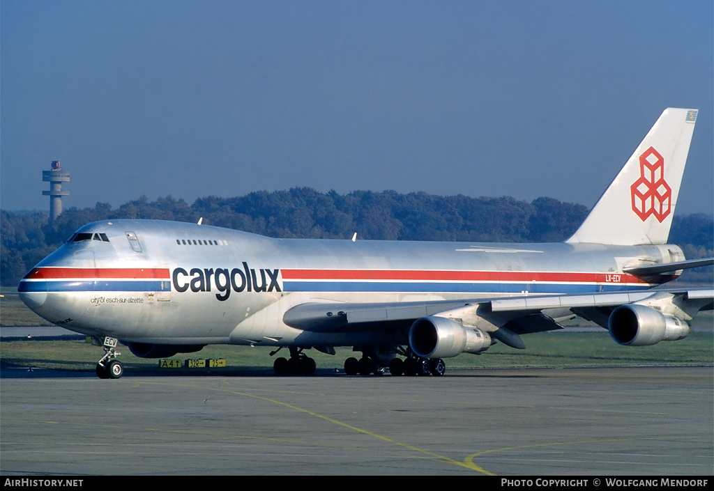 Aircraft Photo of LX-ECV | Boeing 747-2R7F/SCD | Cargolux | AirHistory.net #530664