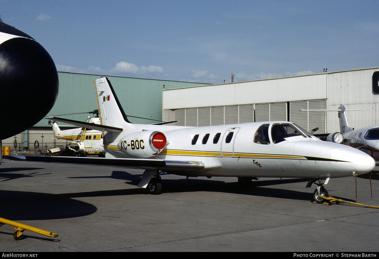 Aircraft Photo of XC-BOC | Cessna 500 Citation | CFE - Comisión Federal de Electricidad | AirHistory.net #530678