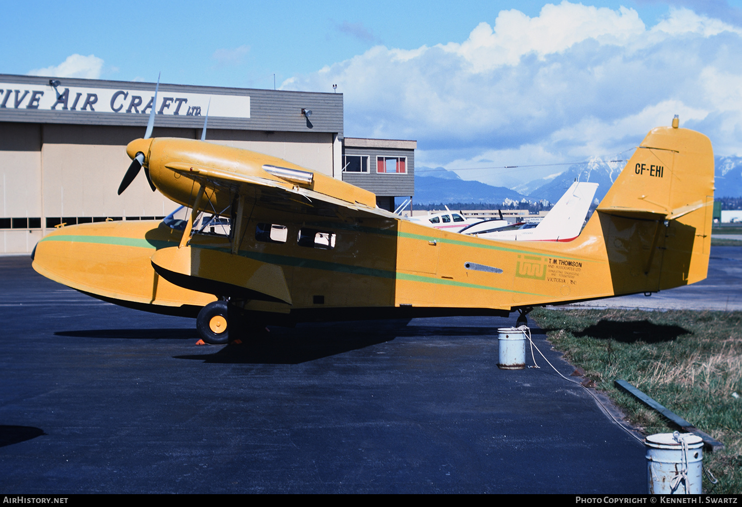 Aircraft Photo of CF-EHI | Grumman G-44 Super Widgeon | T.M. Thomson & Associates | AirHistory.net #530686
