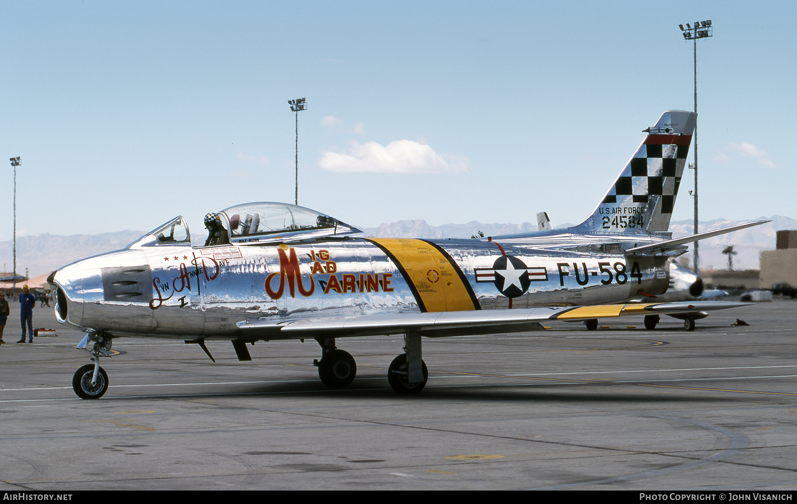 Aircraft Photo of N188RL / NX188RL / 24584 | North American F-86F Sabre | USA - Air Force | AirHistory.net #530695