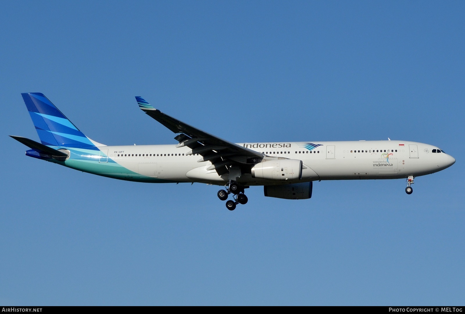 Aircraft Photo of PK-GPT | Airbus A330-343 | Garuda Indonesia | AirHistory.net #530701