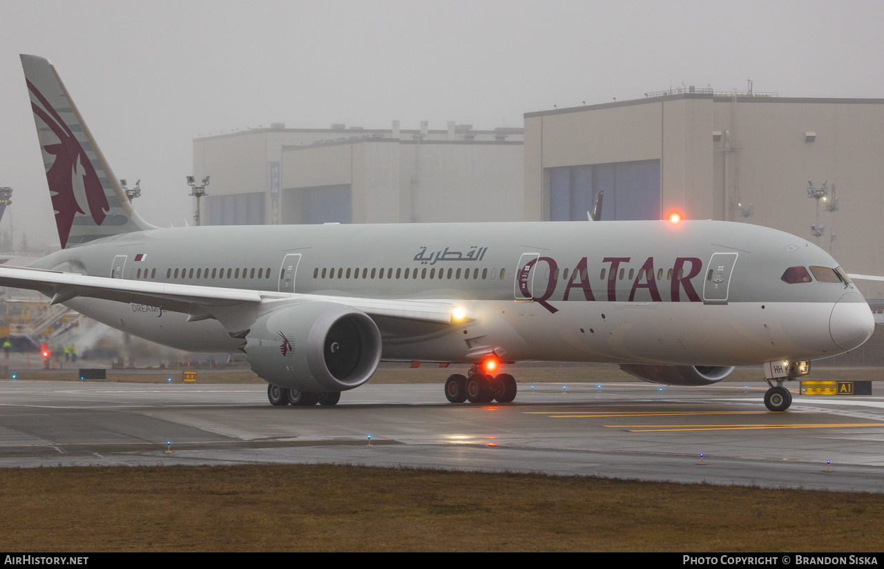 Aircraft Photo of A7-BHH | Boeing 787-9 Dreamliner | Qatar Airways | AirHistory.net #530708