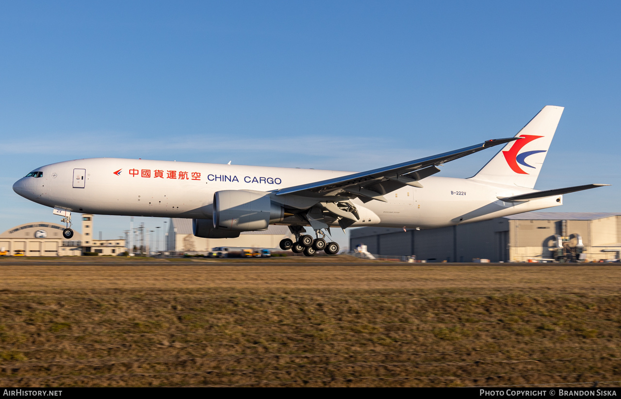 Aircraft Photo of B-222V | Boeing 777-F | China Cargo Airlines | AirHistory.net #530714