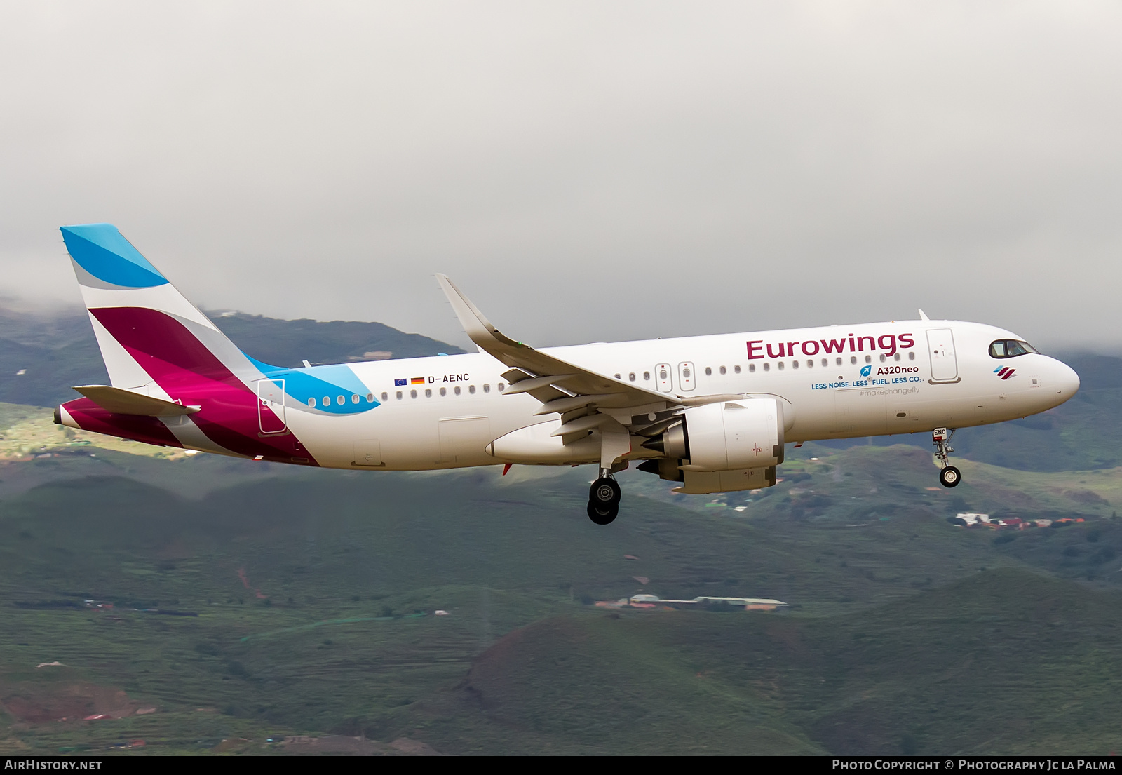 Aircraft Photo of D-AENC | Airbus A320-251N | Eurowings | AirHistory.net #530717