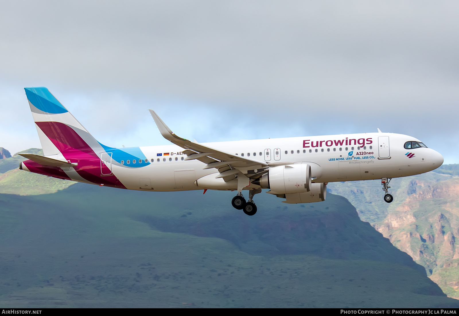 Aircraft Photo of D-AENE | Airbus A320-251N | Eurowings | AirHistory.net #530720