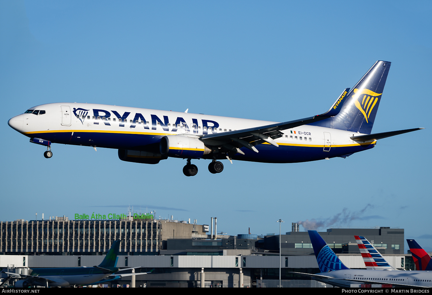 Aircraft Photo of EI-DCR | Boeing 737-8AS | Ryanair | AirHistory.net #530721