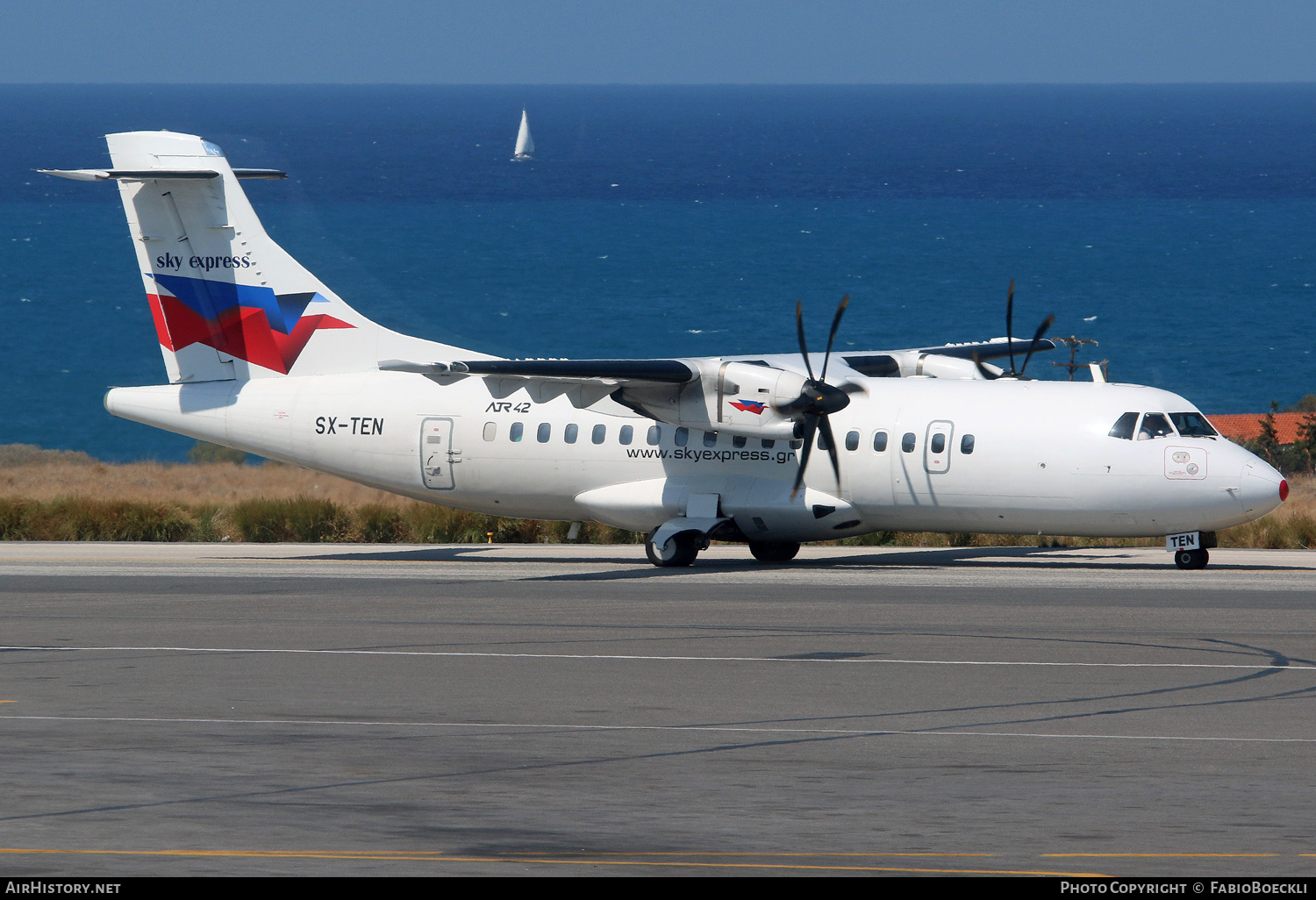 Aircraft Photo of SX-TEN | ATR ATR-42-500 | Sky Express | AirHistory.net #530729