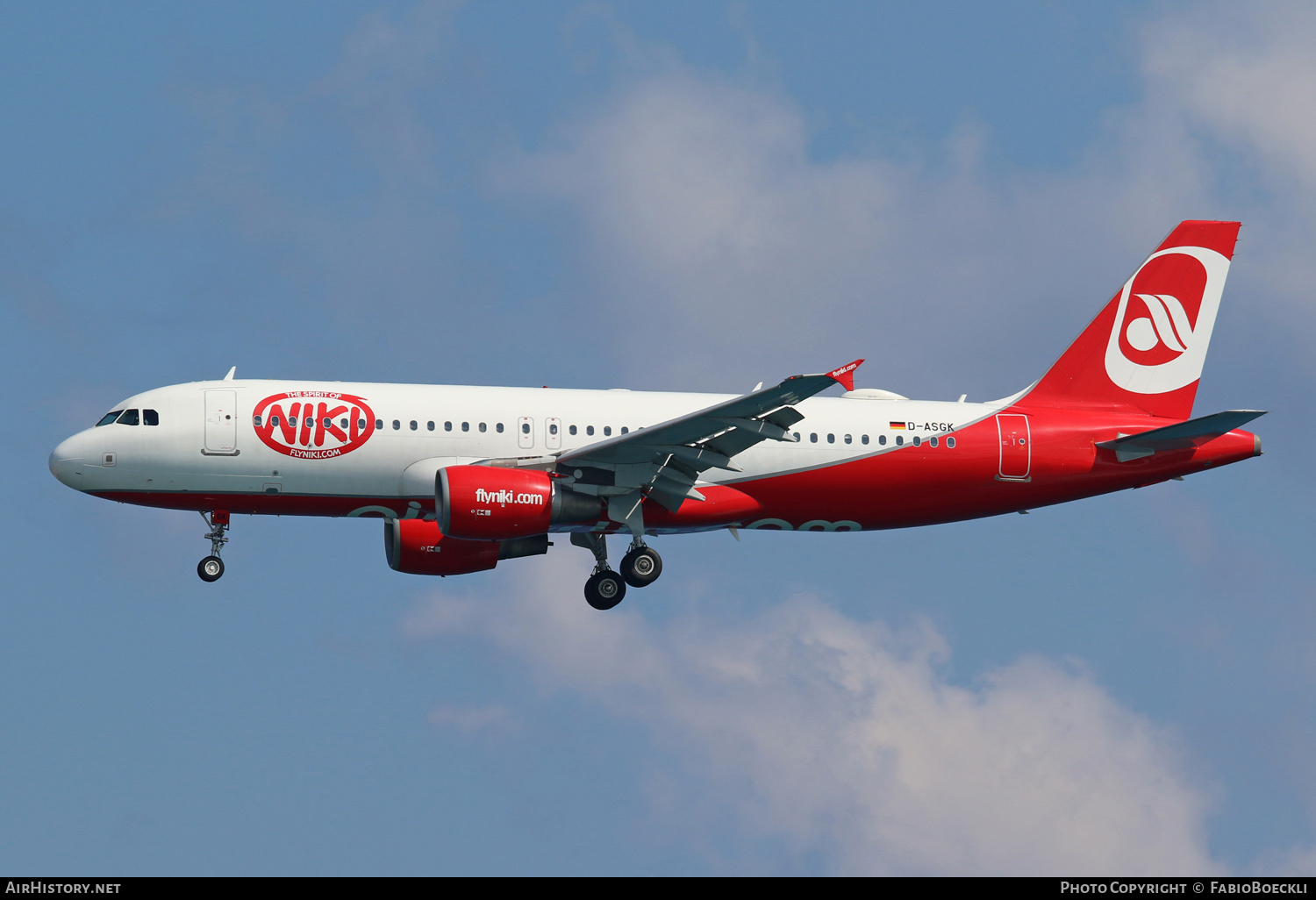 Aircraft Photo of D-ASGK | Airbus A320-214 | Niki | AirHistory.net #530733