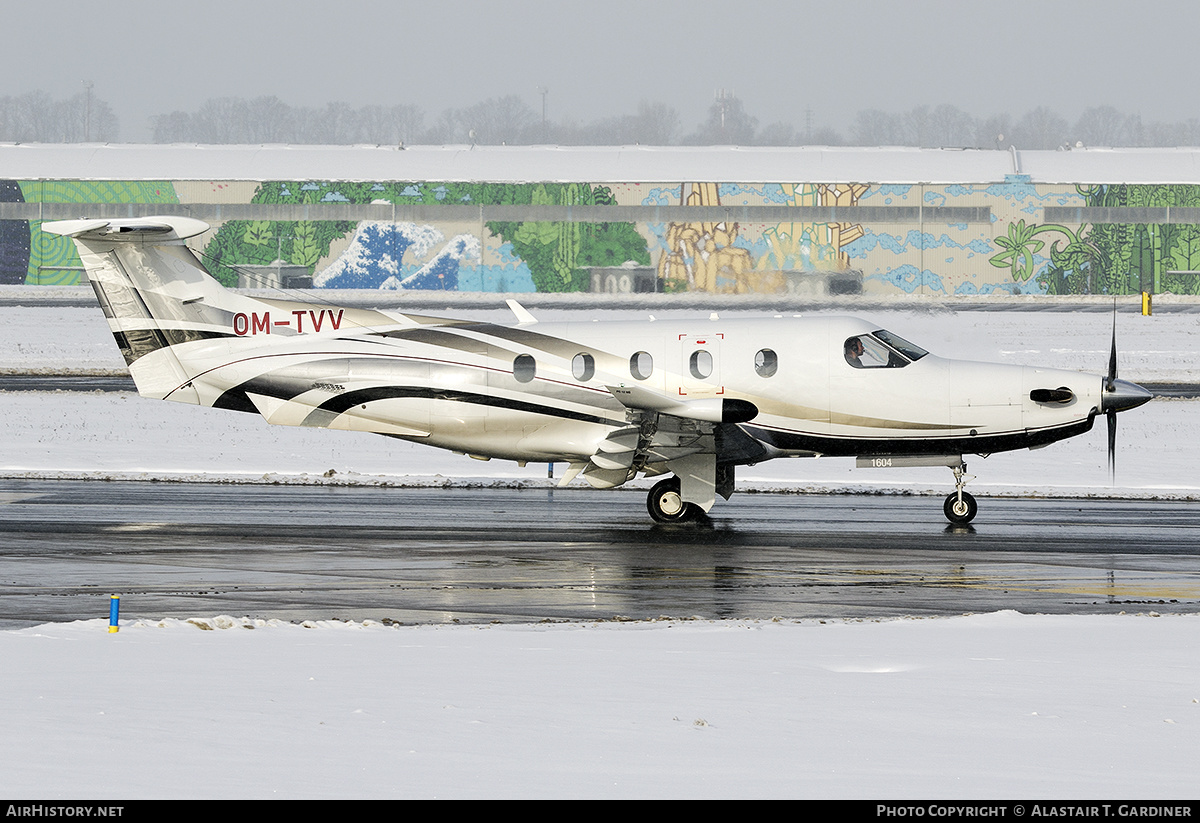 Aircraft Photo of OM-TVV | Pilatus PC-12/47 | AirHistory.net #530748