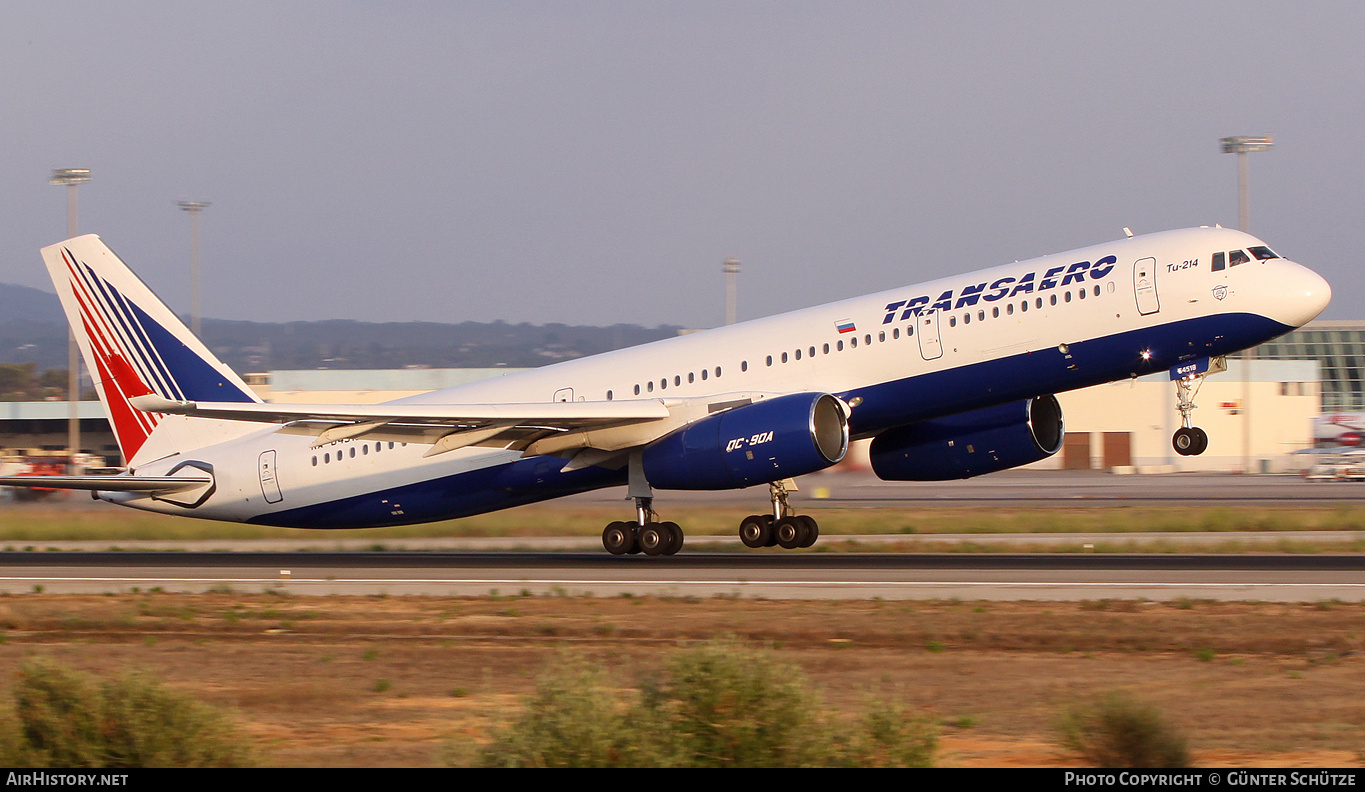 Aircraft Photo of RA-64518 | Tupolev Tu-214 | Transaero Airlines | AirHistory.net #530749