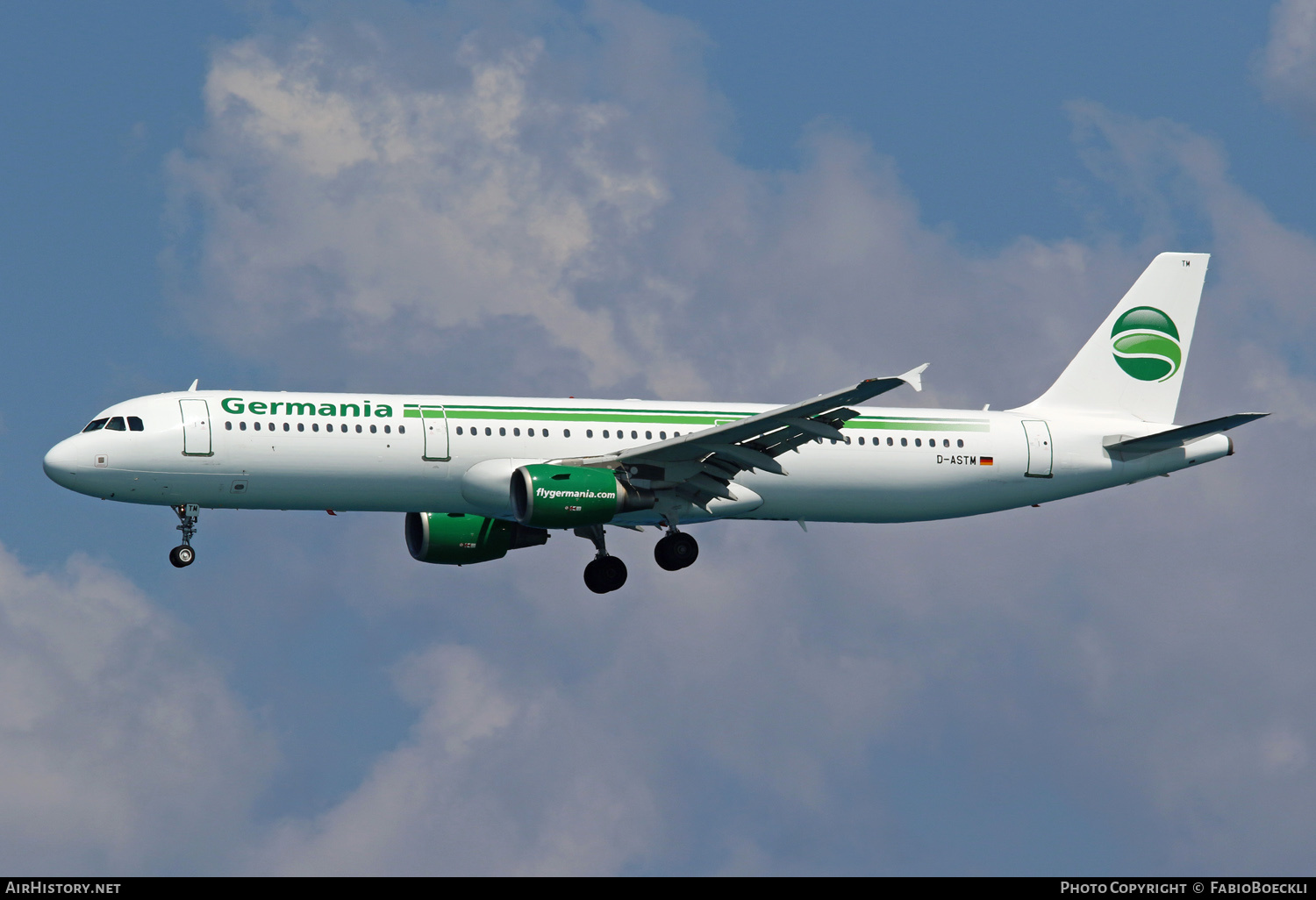 Aircraft Photo of D-ASTM | Airbus A321-211 | Germania | AirHistory.net #530753