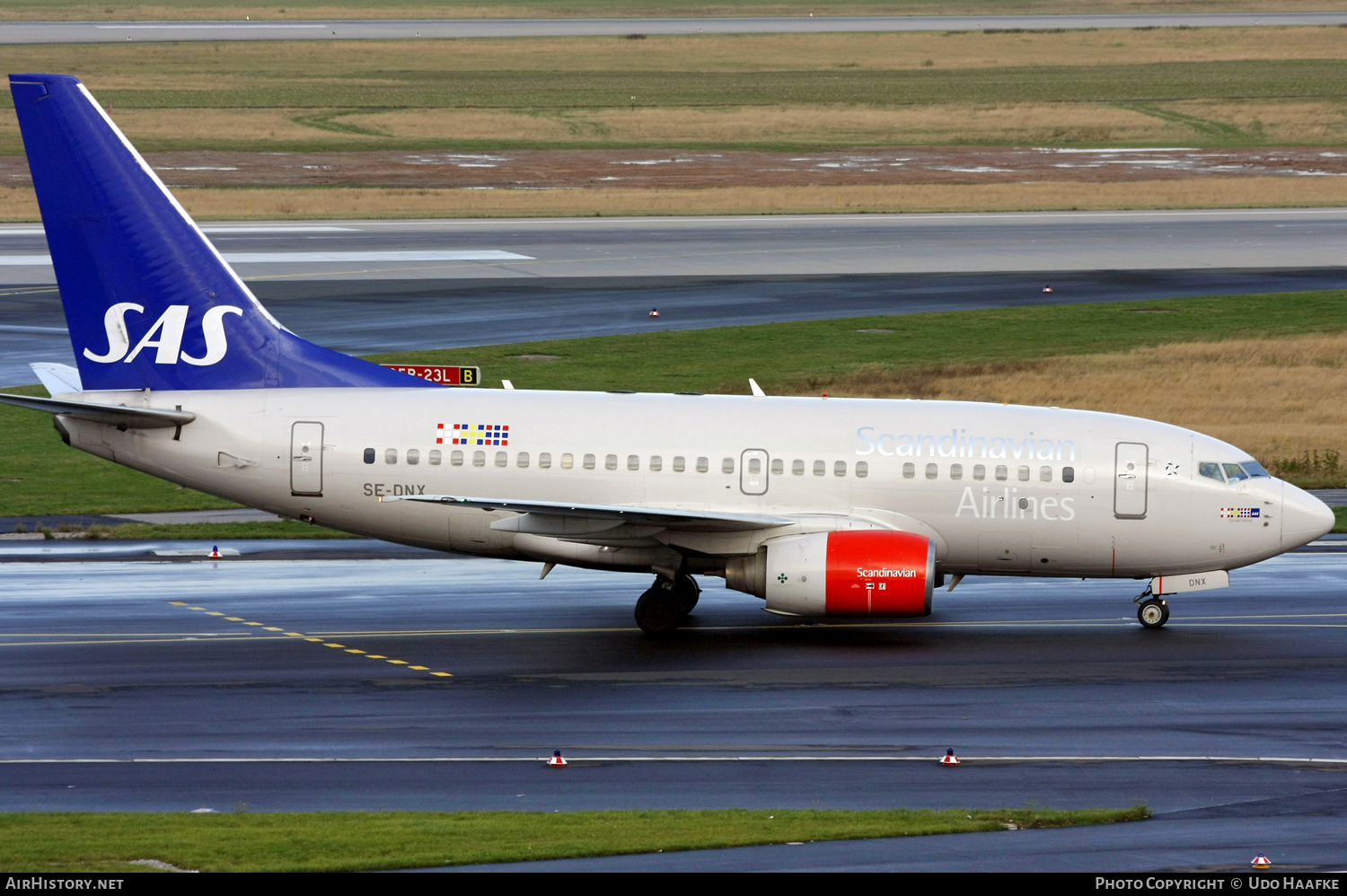 Aircraft Photo of SE-DNX | Boeing 737-683 | Scandinavian Airlines - SAS | AirHistory.net #530763