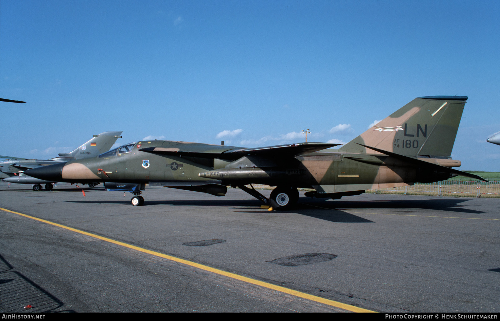 Aircraft Photo of 74-0180 / AF74-180 | General Dynamics F-111F Aardvark | USA - Air Force | AirHistory.net #530777