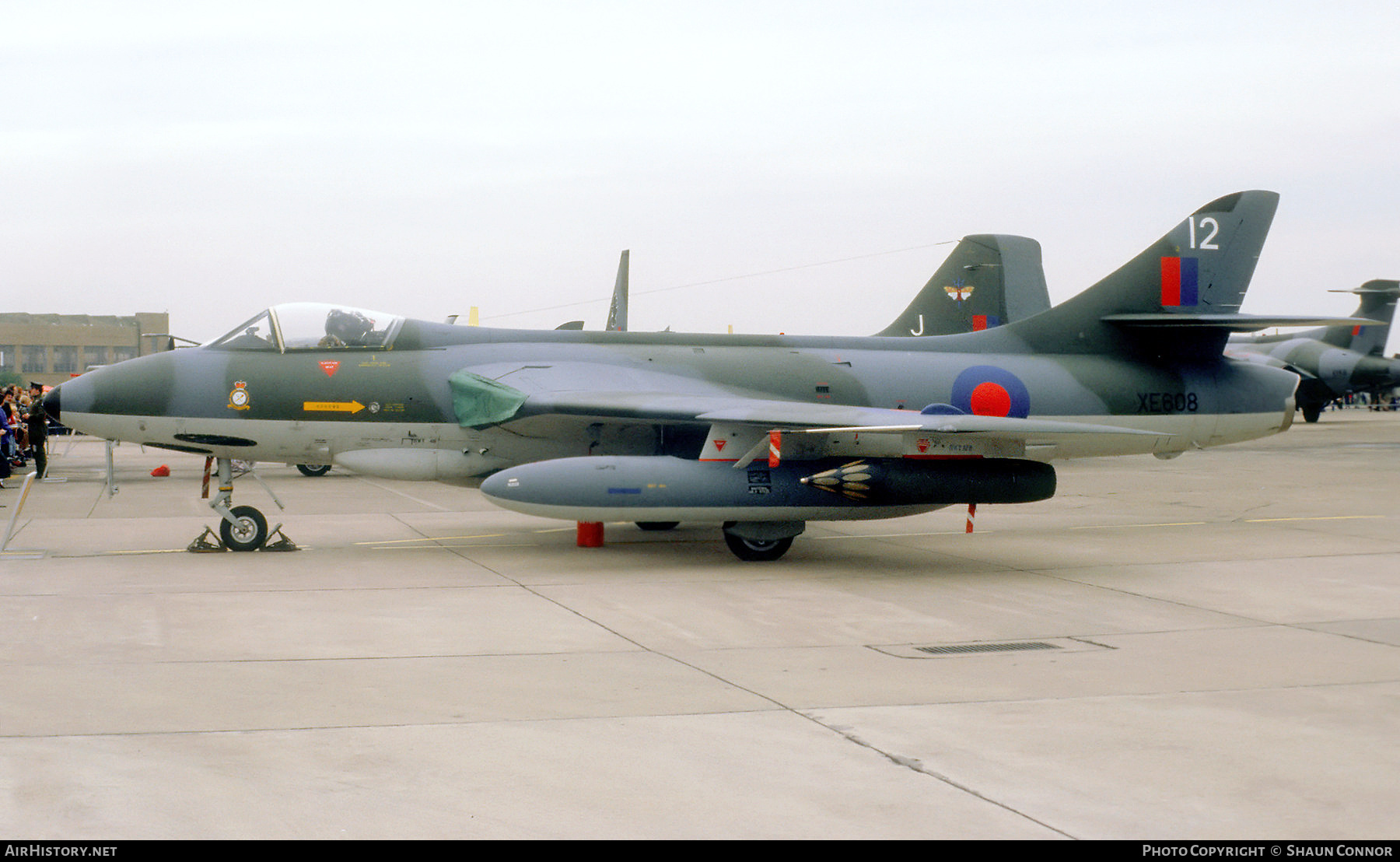 Aircraft Photo of XE608 | Hawker Hunter F6A | UK - Air Force | AirHistory.net #530780