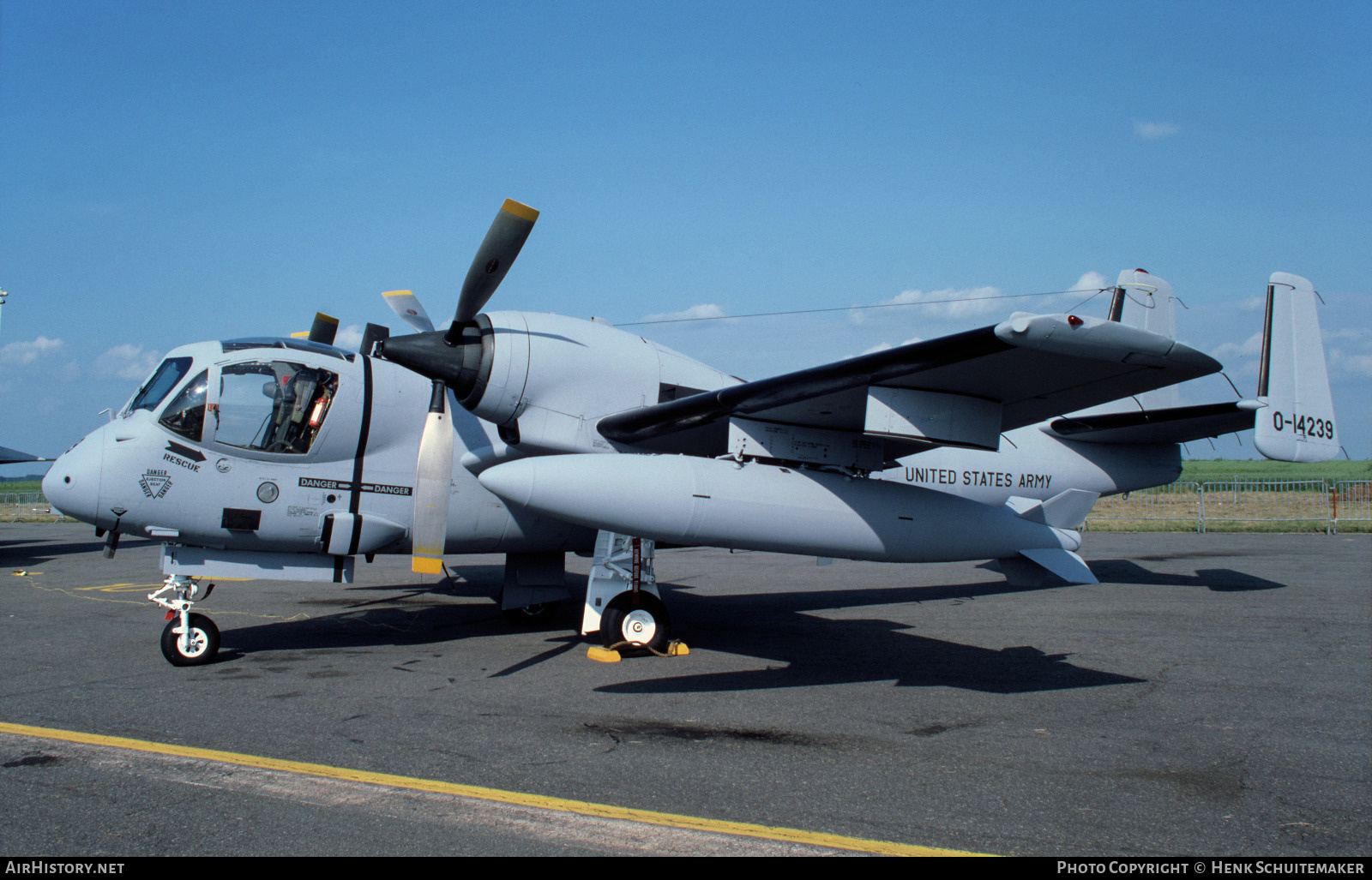 Aircraft Photo of 64-14239 / 0-14239 | Grumman RV-1D Mohawk | USA - Army | AirHistory.net #530782