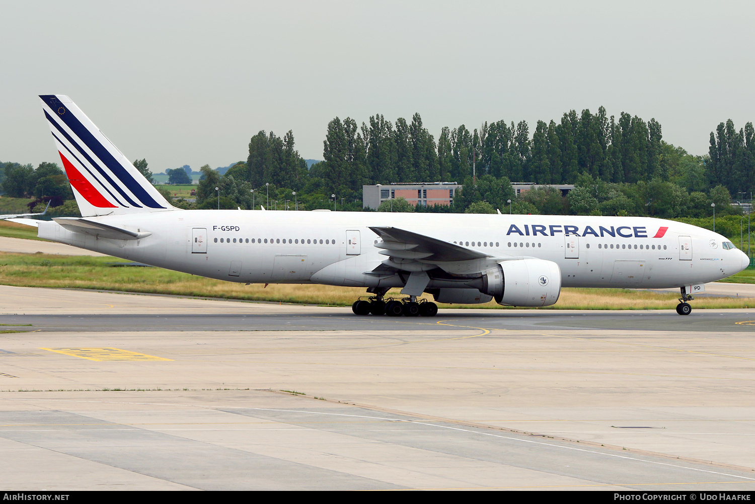 Aircraft Photo of F-GSPD | Boeing 777-228/ER | Air France | AirHistory.net #530789