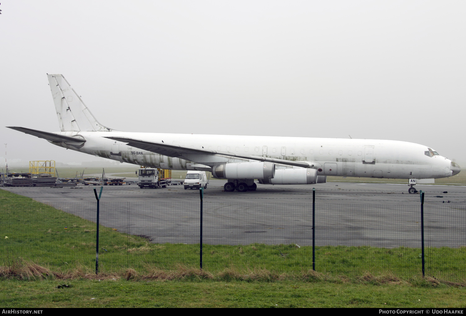Aircraft Photo of 9G-BAN | McDonnell Douglas DC-8-62CF | AirHistory.net #530793