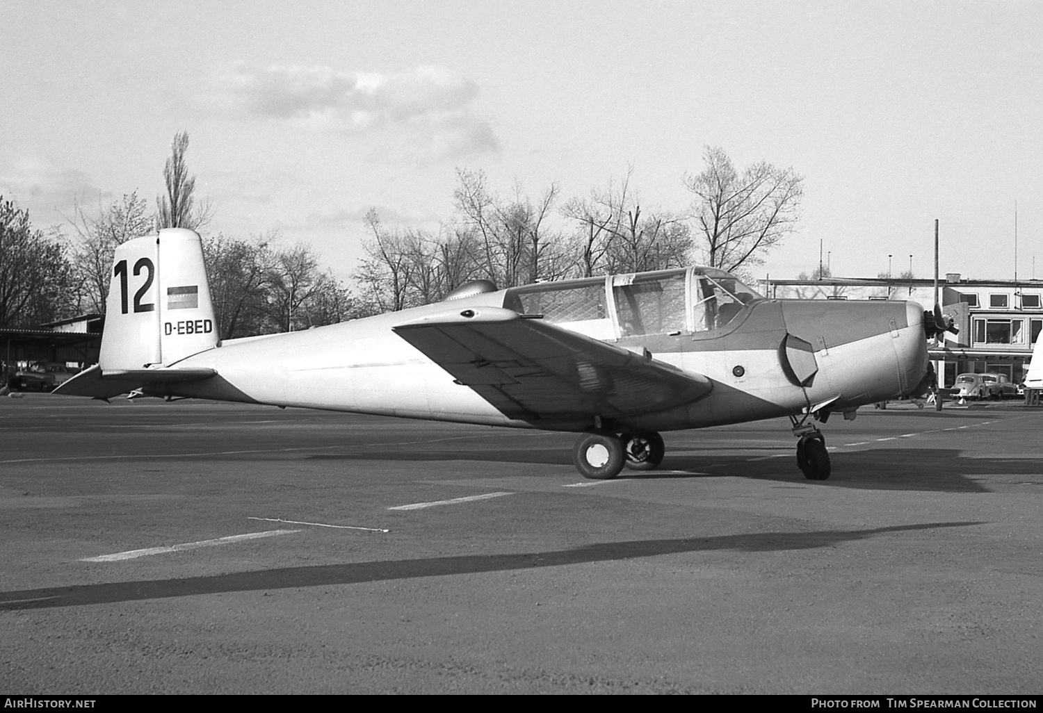 Aircraft Photo of D-EBED | Saab 91B Safir | AirHistory.net #530811