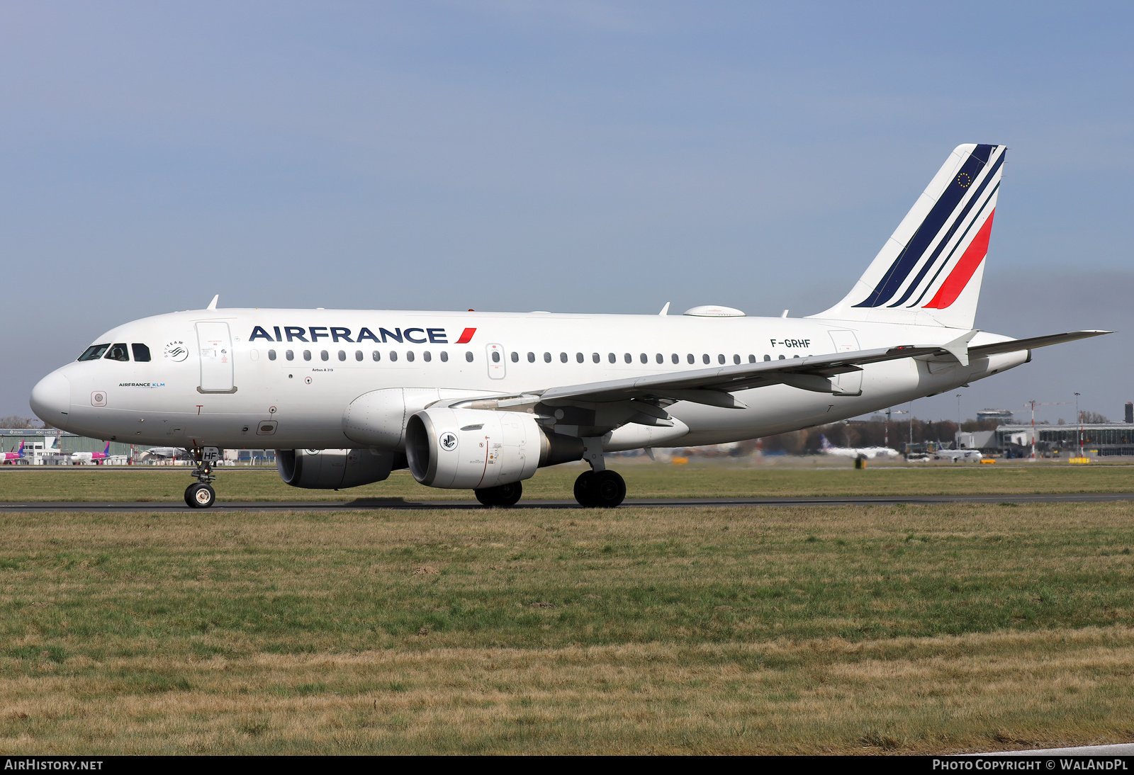 Aircraft Photo of F-GRHF | Airbus A319-111 | Air France | AirHistory.net #530814
