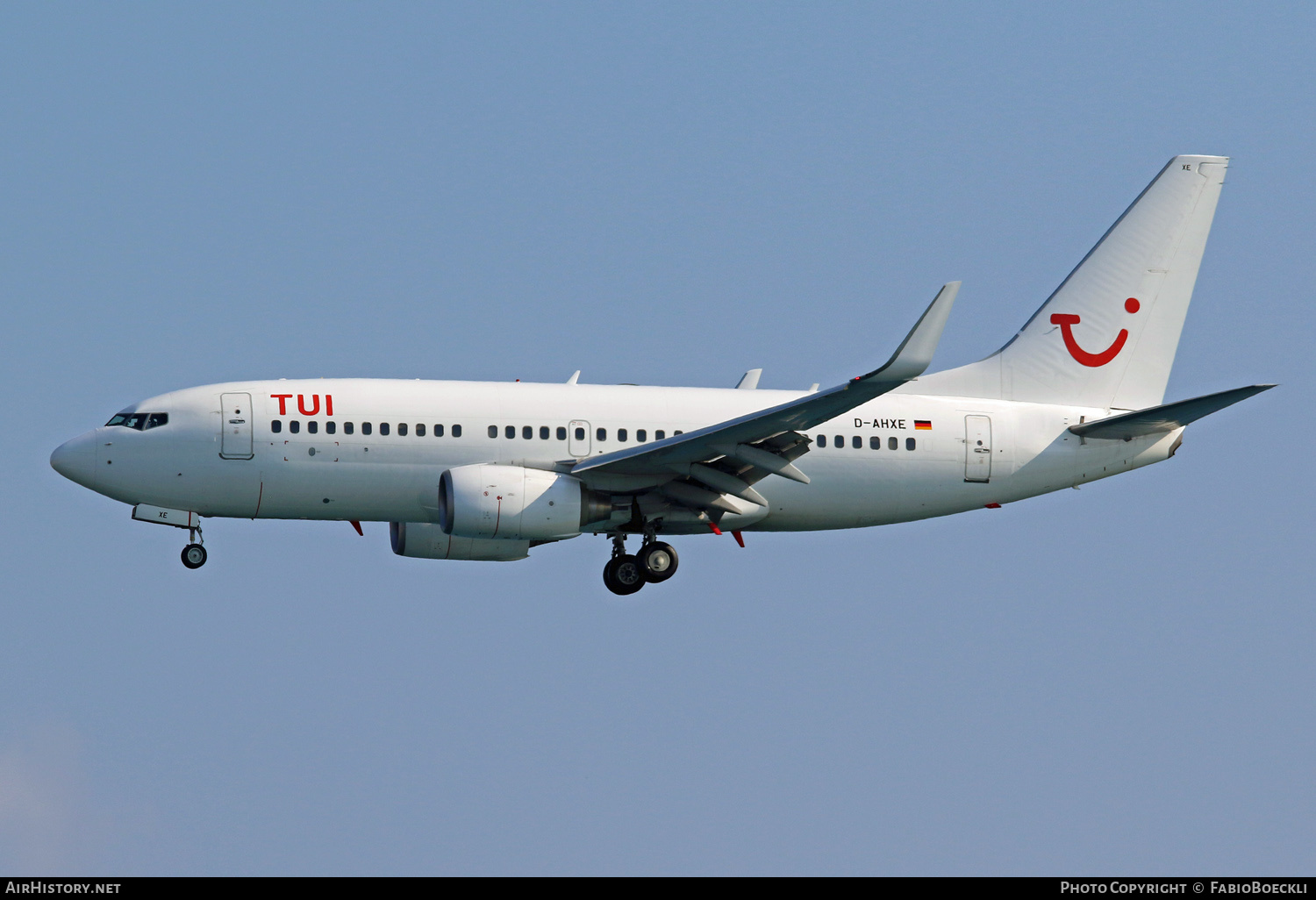 Aircraft Photo of D-AHXE | Boeing 737-7K5 | TUIfly | AirHistory.net #530828