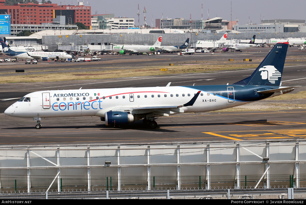 Aircraft Photo of XA-BAC | Embraer 190LR (ERJ-190-100LR) | AeroMéxico Connect | AirHistory.net #530868