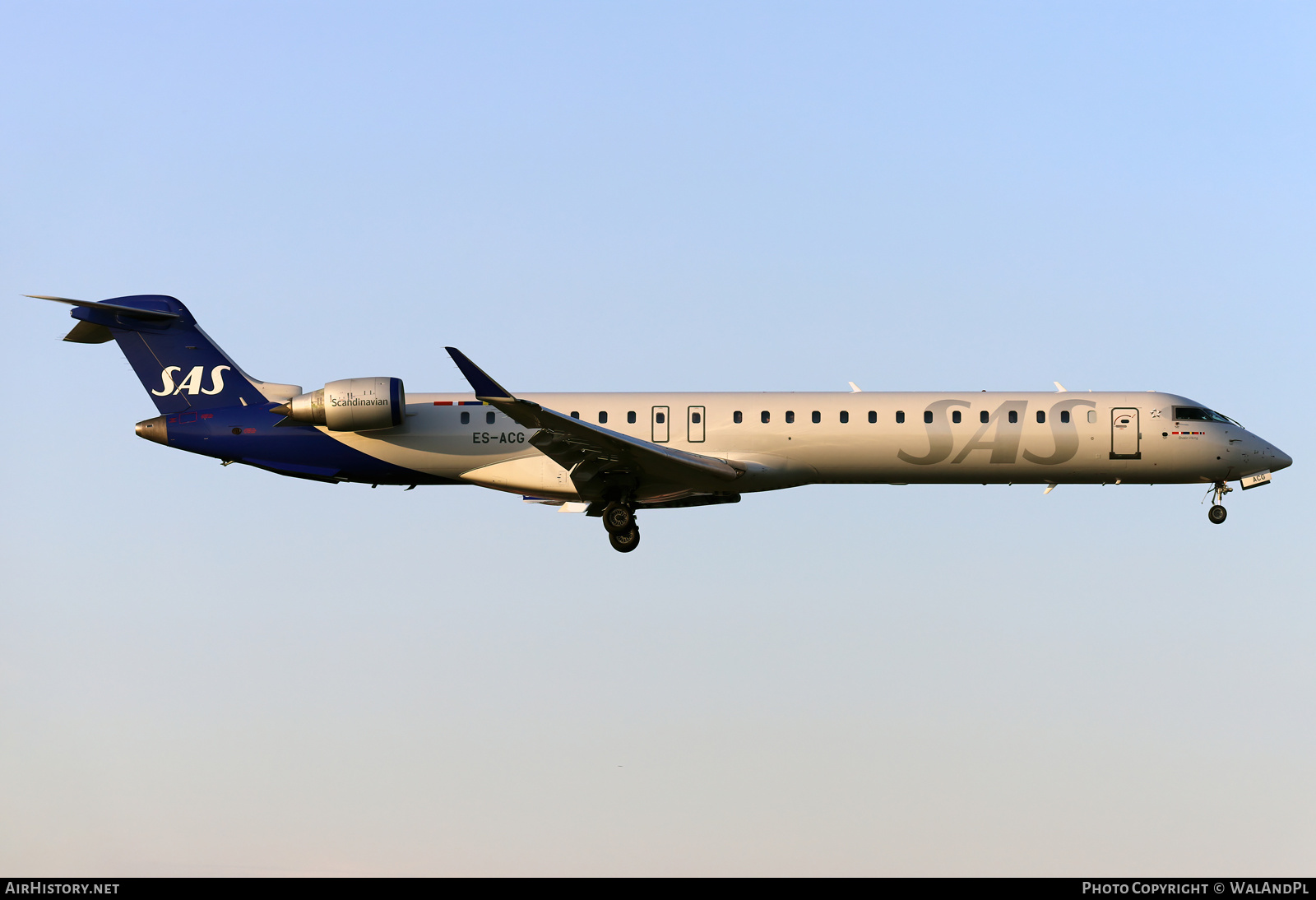 Aircraft Photo of ES-ACG | Bombardier CRJ-900LR (CL-600-2D24) | Scandinavian Airlines - SAS | AirHistory.net #530872