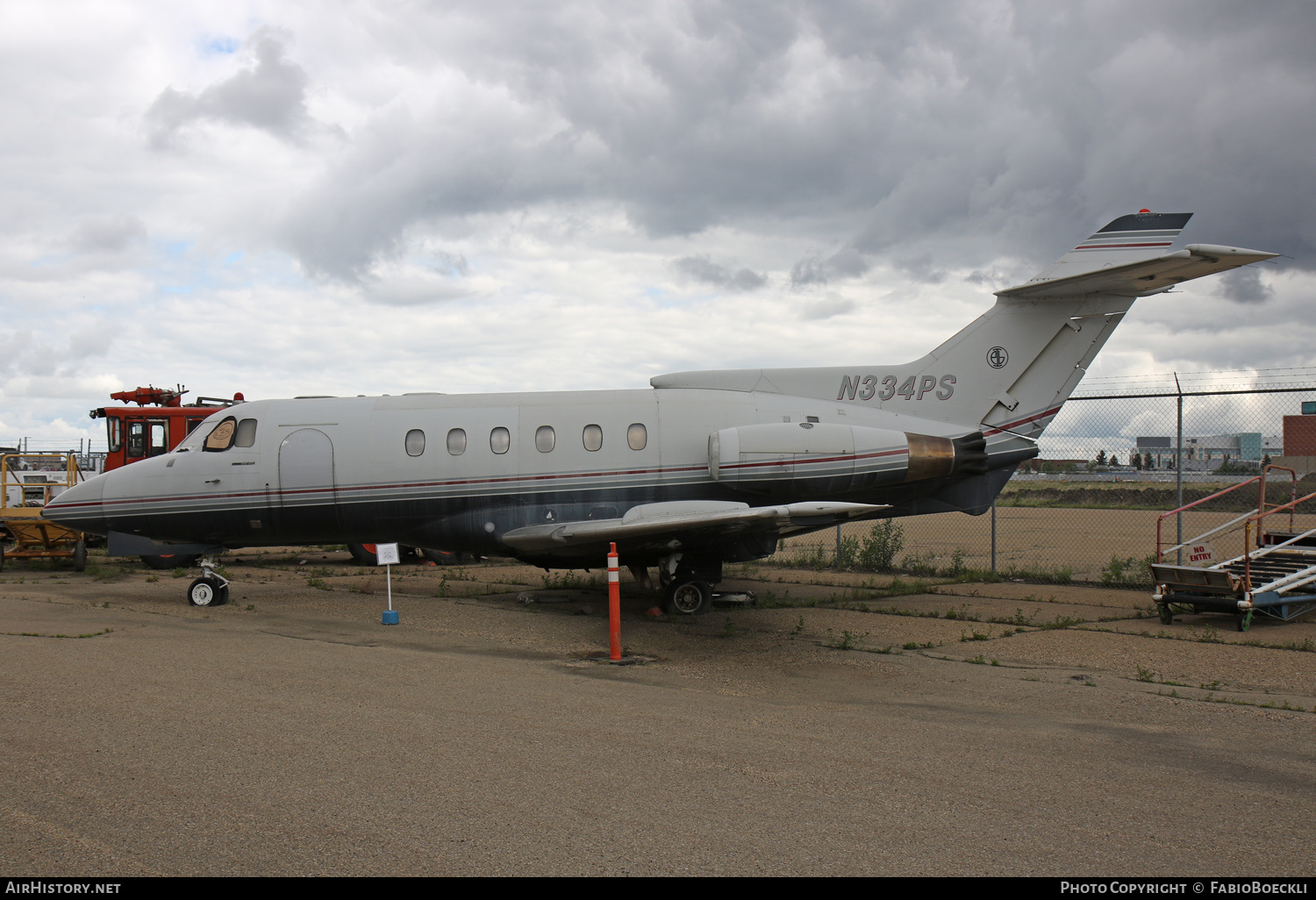 Aircraft Photo of N334PS | Hawker Siddeley HS-125-600A | AirHistory.net #530875