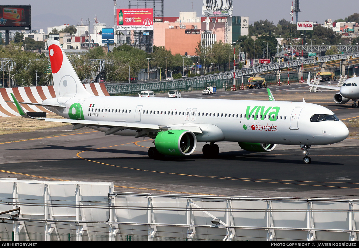 Aircraft Photo of XA-VXB | Airbus A321-271NX | Viva Aerobús | AirHistory.net #530878