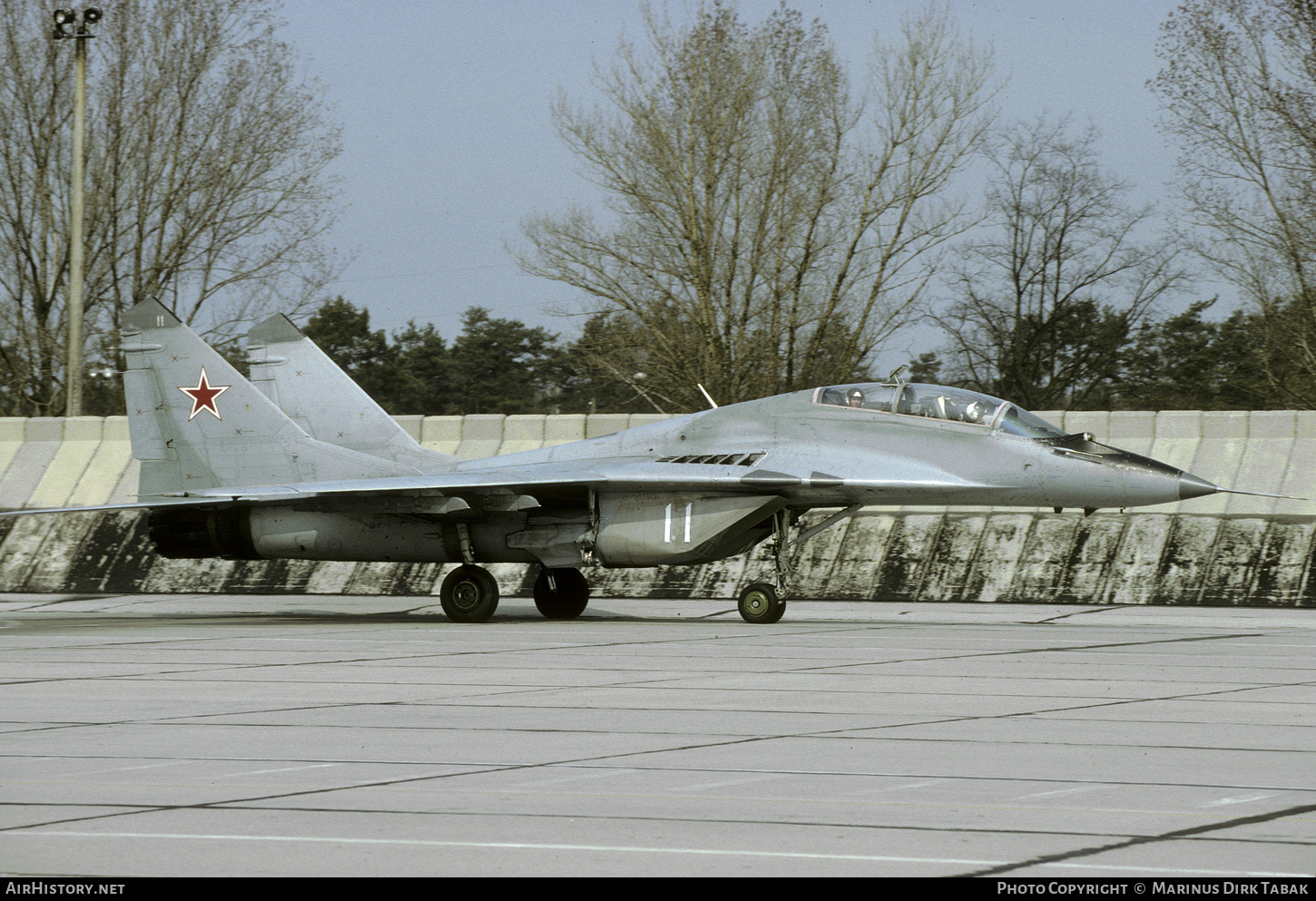 Aircraft Photo of 11 white | Mikoyan-Gurevich MiG-29UB (9-51) | Russia - Air Force | AirHistory.net #530879