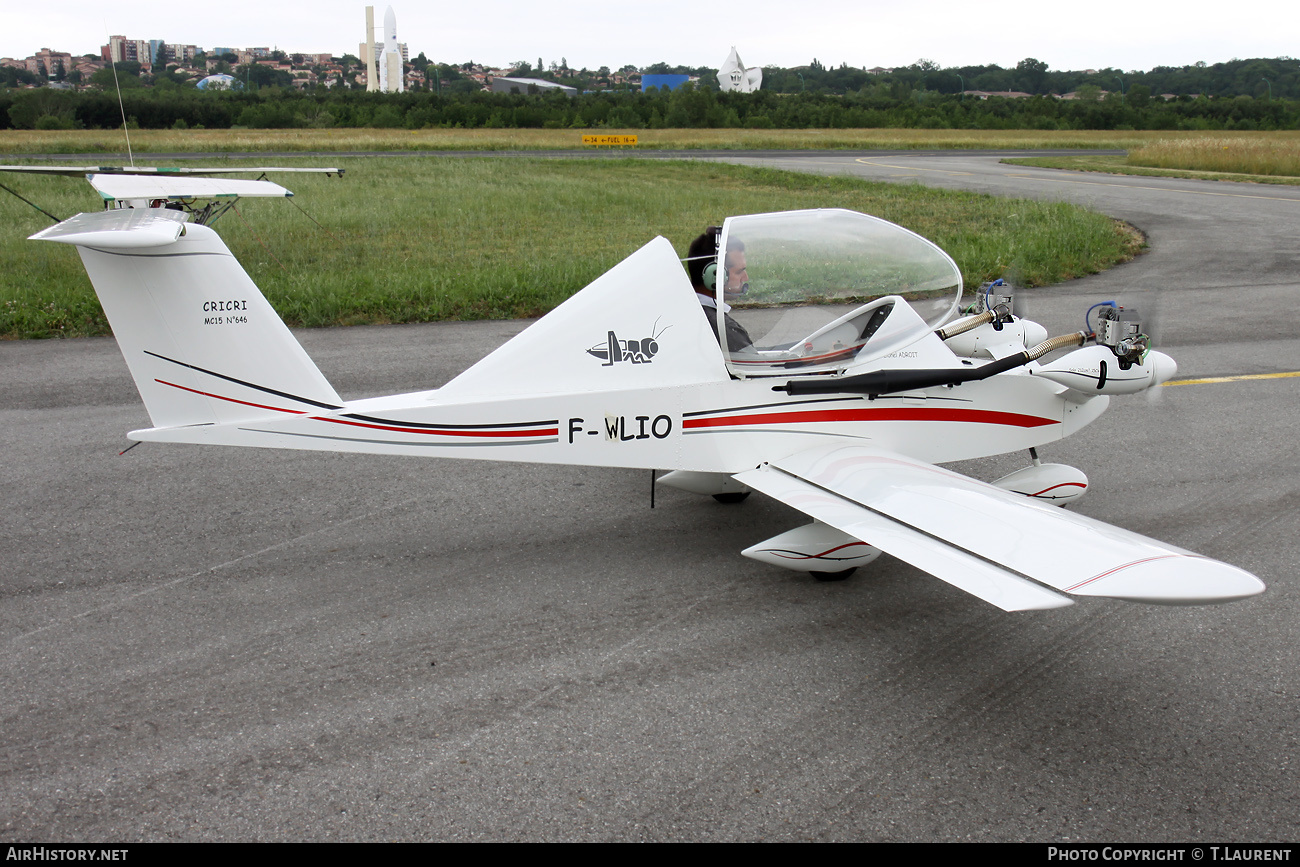 Aircraft Photo of F-WLIO | Colomban MC-15 Cri-Cri | AirHistory.net #530886